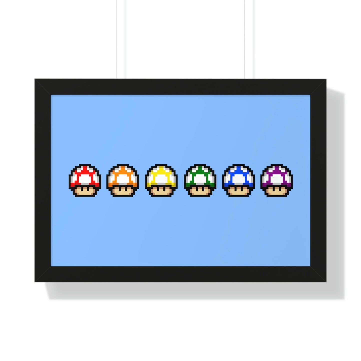 Super Mario Bros Framed Poster - From Diversity Kingdom