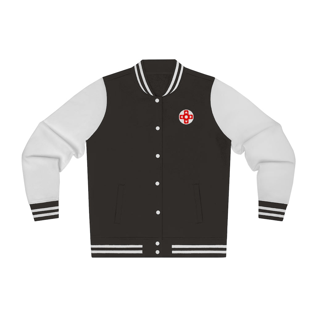 Black Gamers Sans Frontieres Varsity Jacket Gaming Fashion