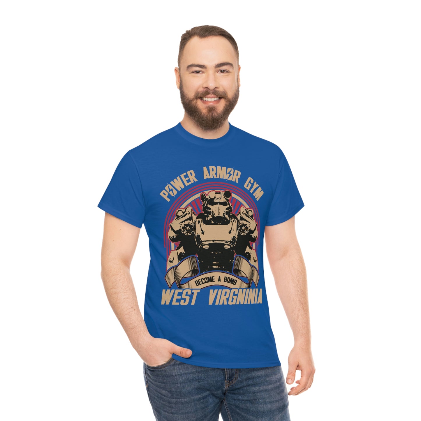 Fallout Men's Tee - Power Armor Gym