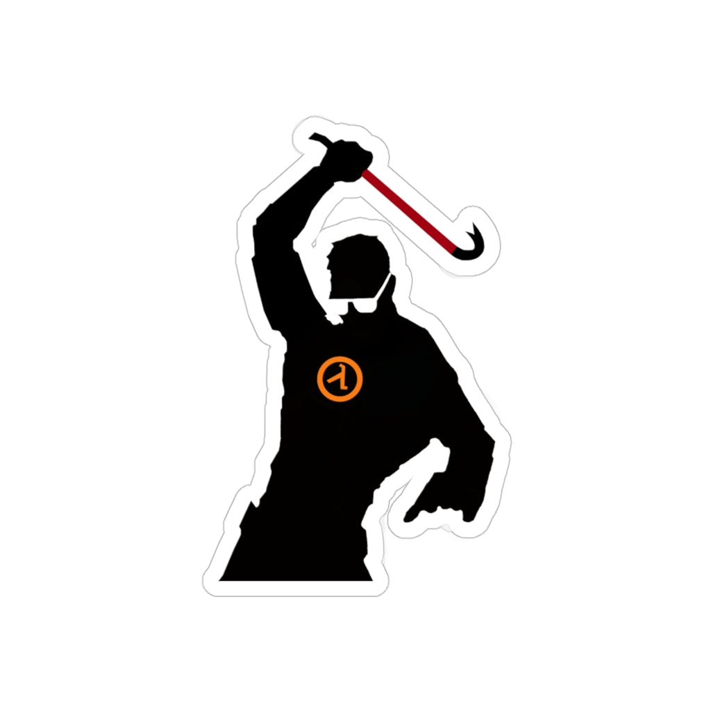 Transparent Outdoor Sticker - Freeman