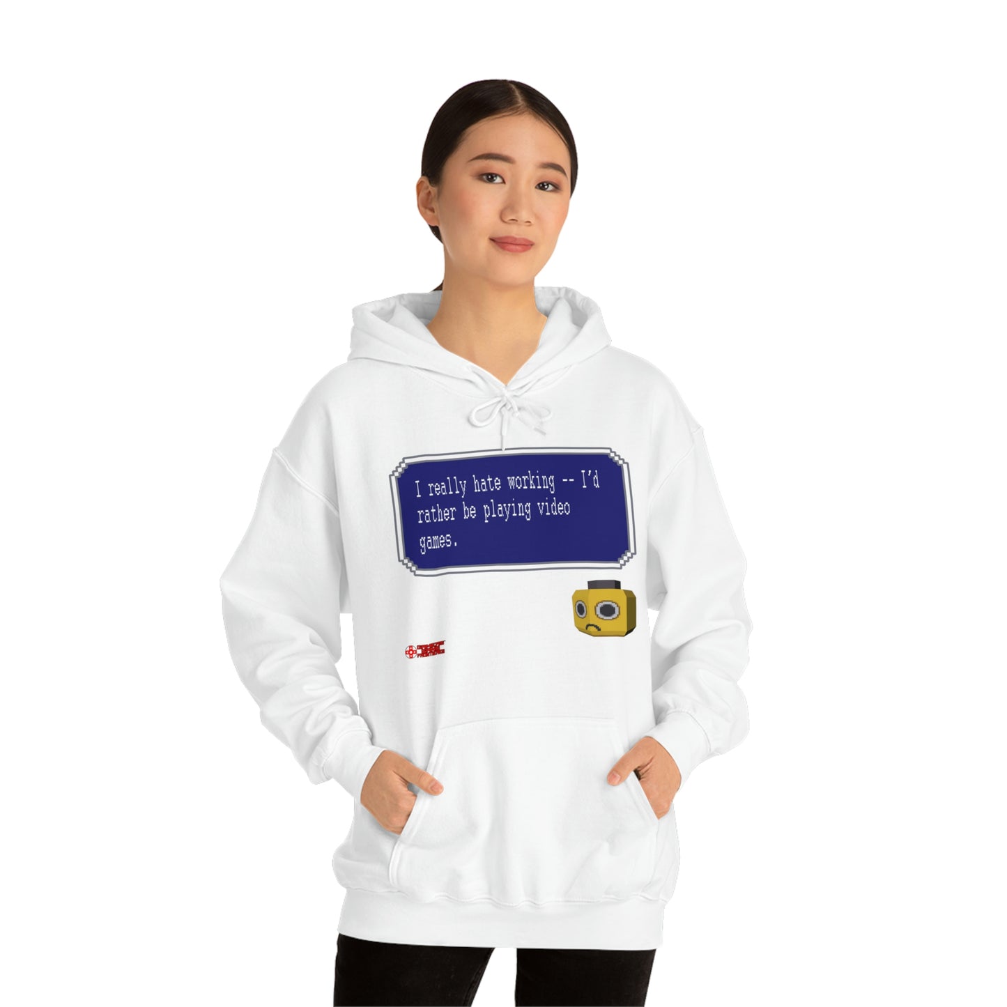 Unisex Hoodie - I Really Hate Working
