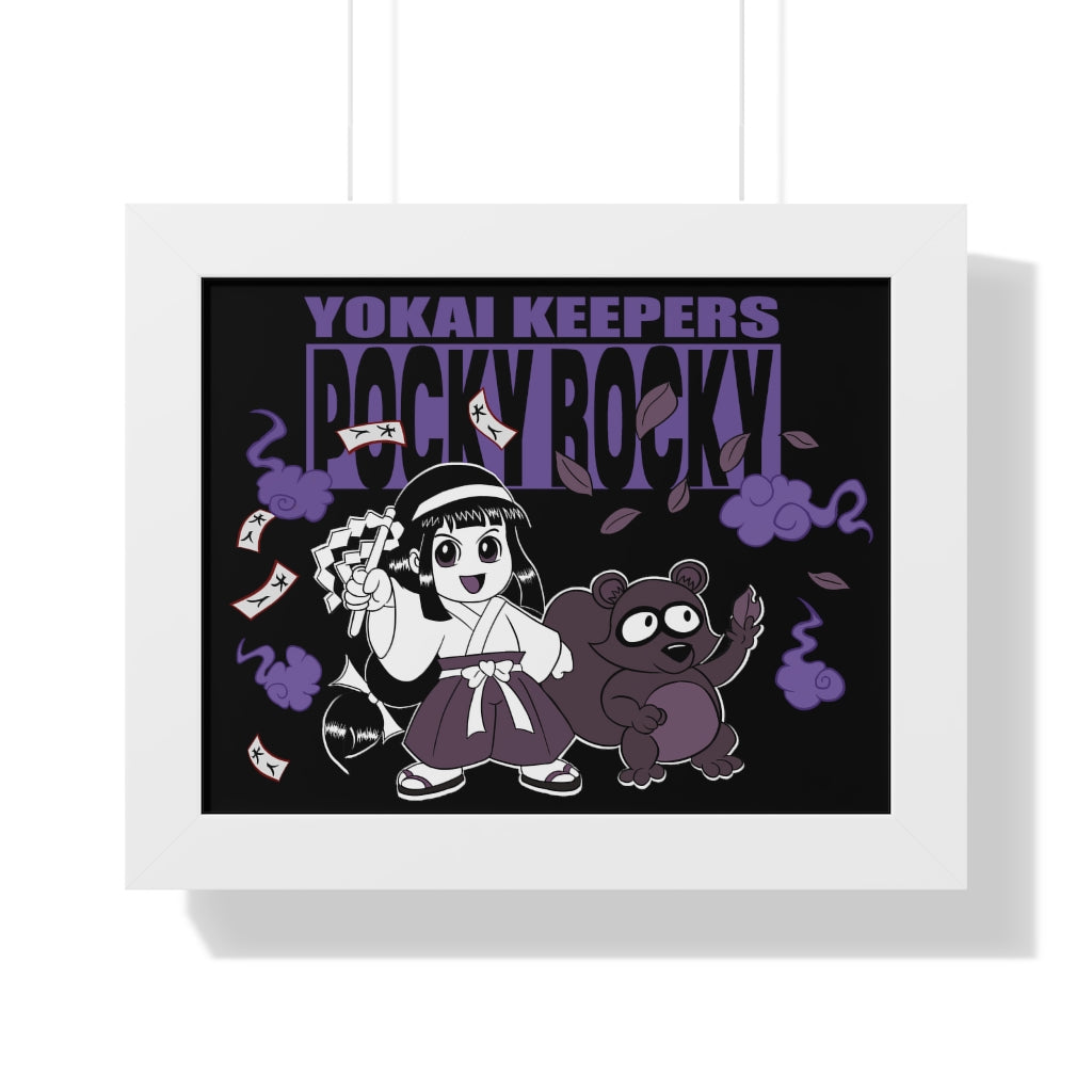 Framed Poster - Yokai Keepers