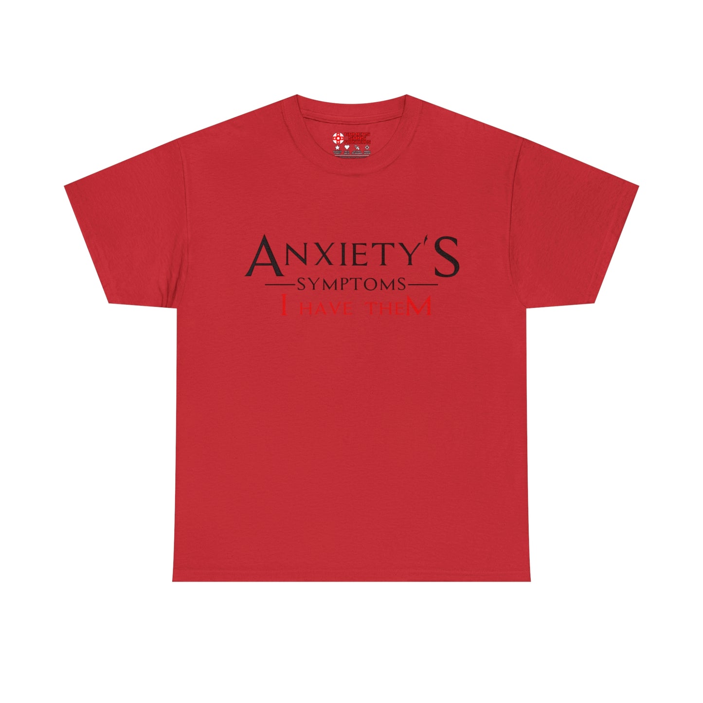Men's Tee - Anxiety's Symptons