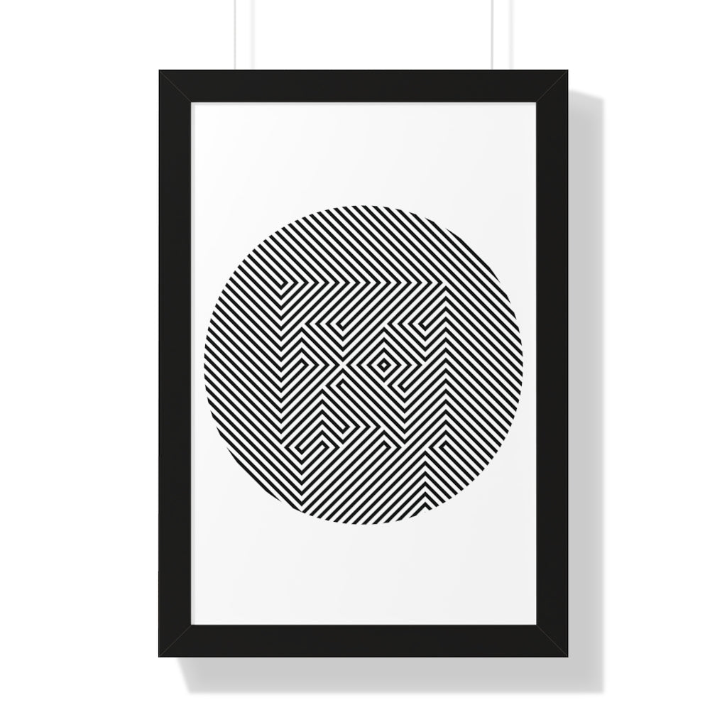 Framed Poster - Creeper Stealth