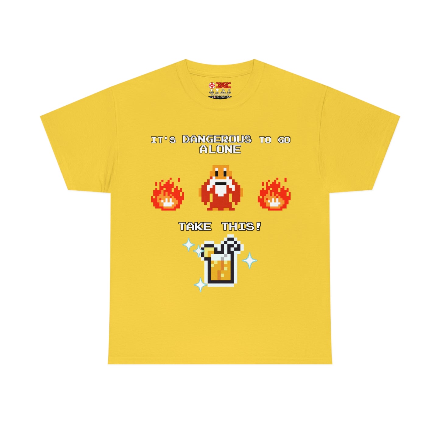 ALS x GSF Men's Tee - It's Dangerous to go Alone