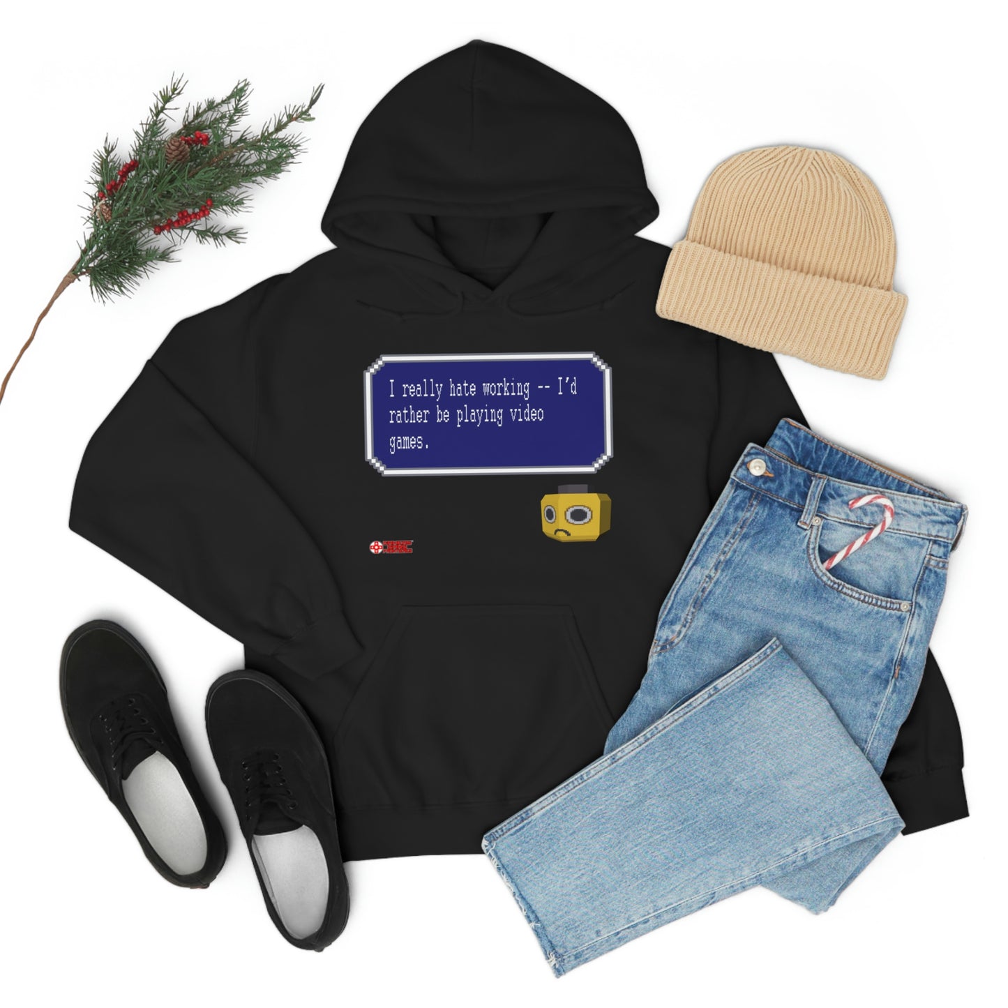 Unisex Hoodie - I Really Hate Working