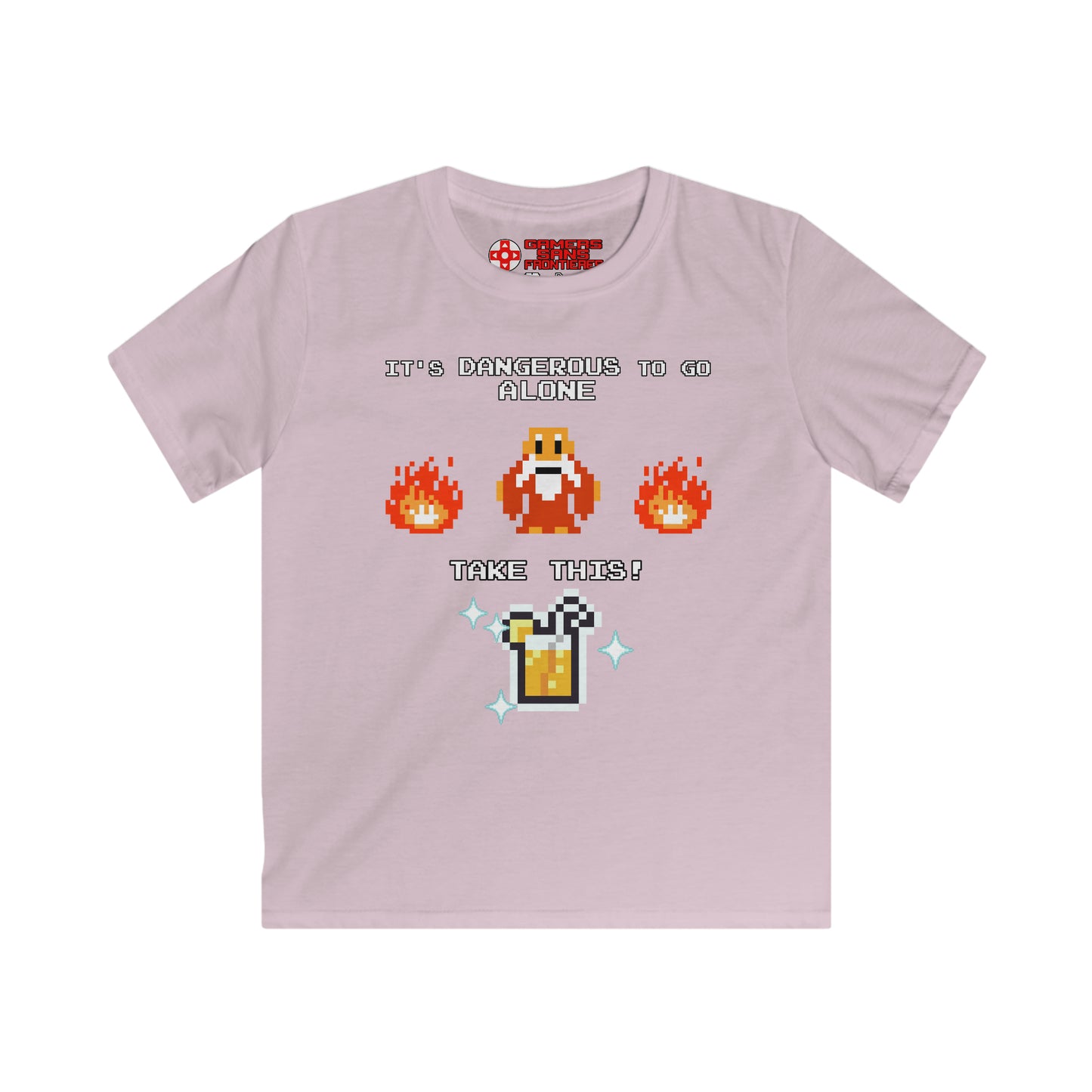 ALS x GSF Kid's Tee - It's Dangerous to go Alone