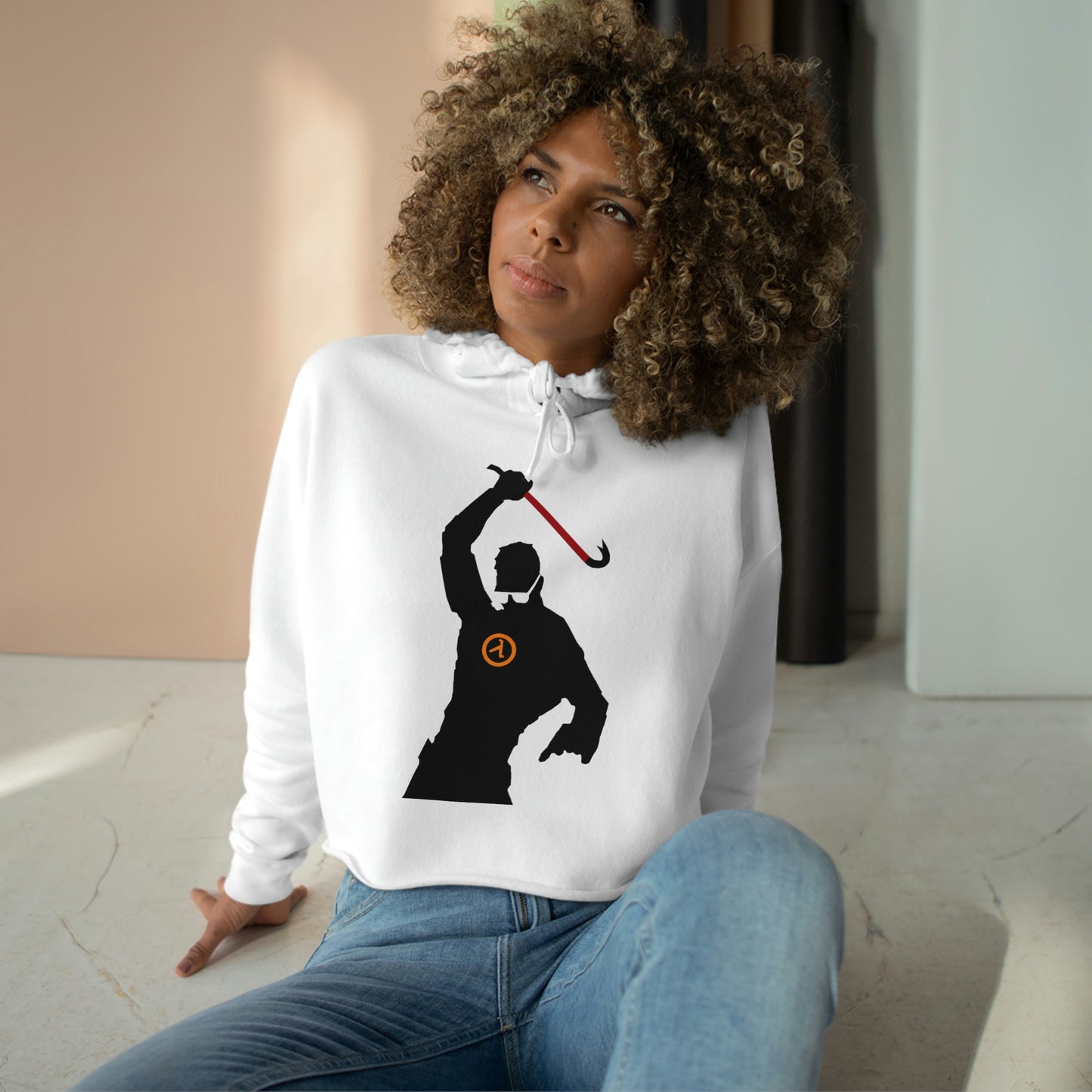 Women's Crop Hoodie - Freeman