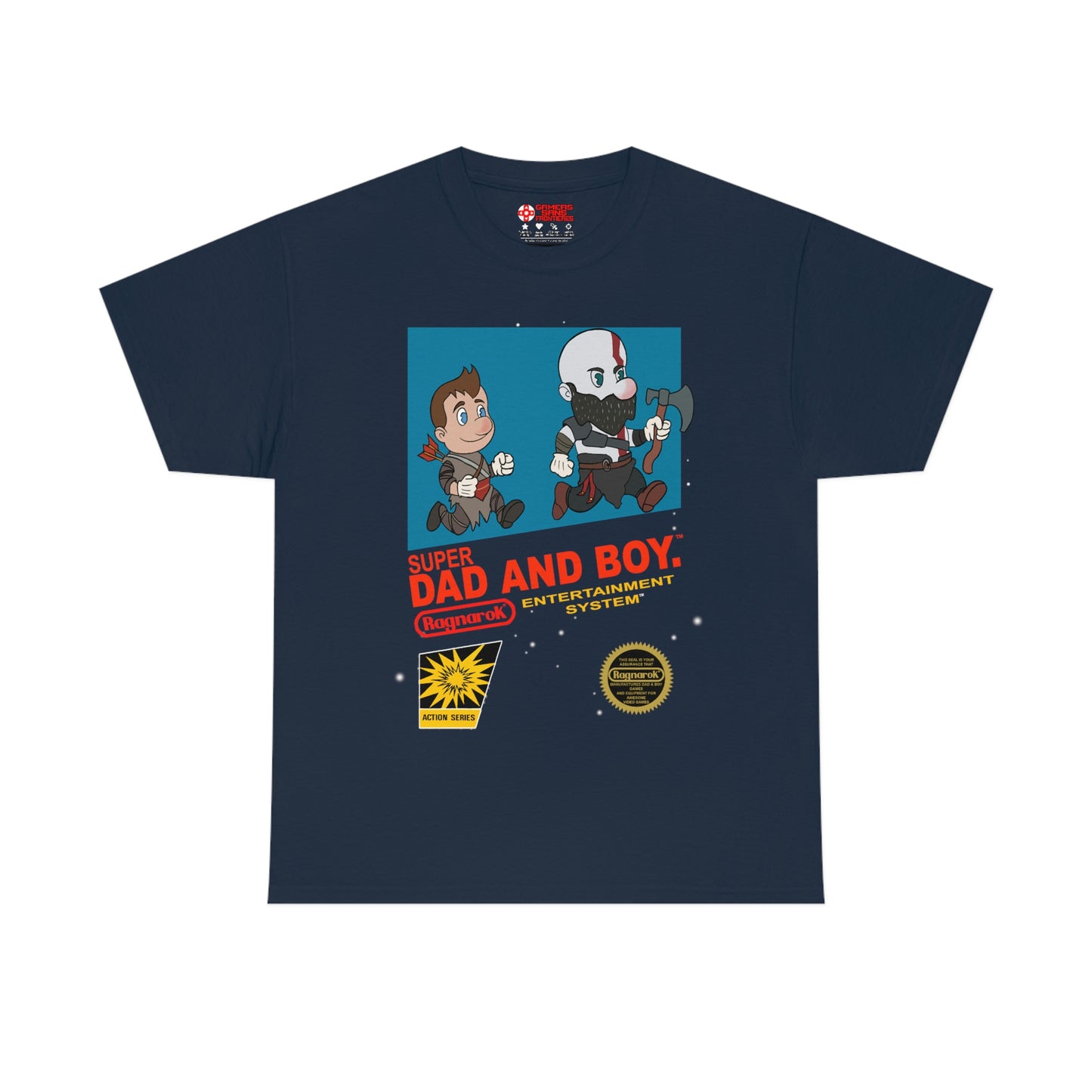 God of War Men's Tee - Super Dad and Boy