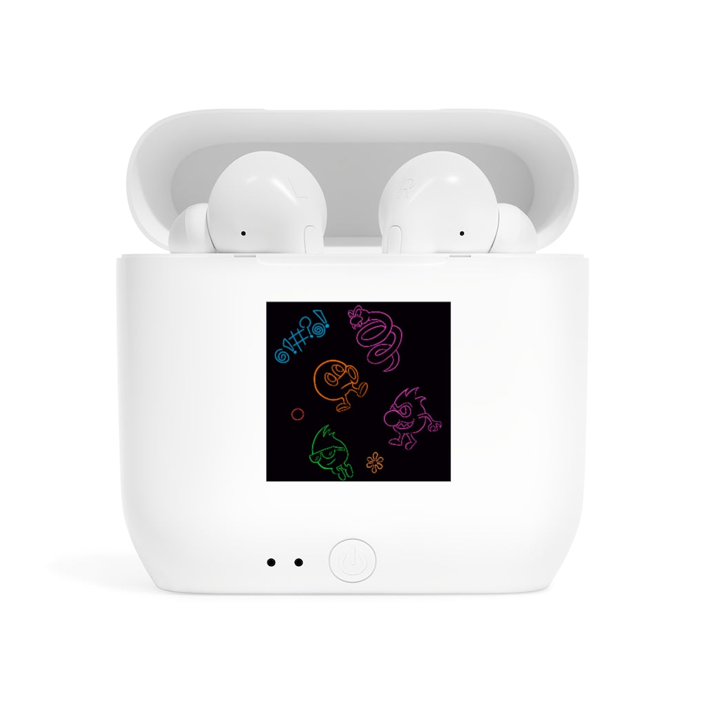 Essos Wireless Earbuds - Neon Q-Bert