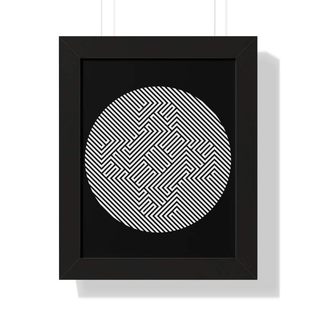 Gamers Sans Frontieres Framed Poster - GSF Stealth