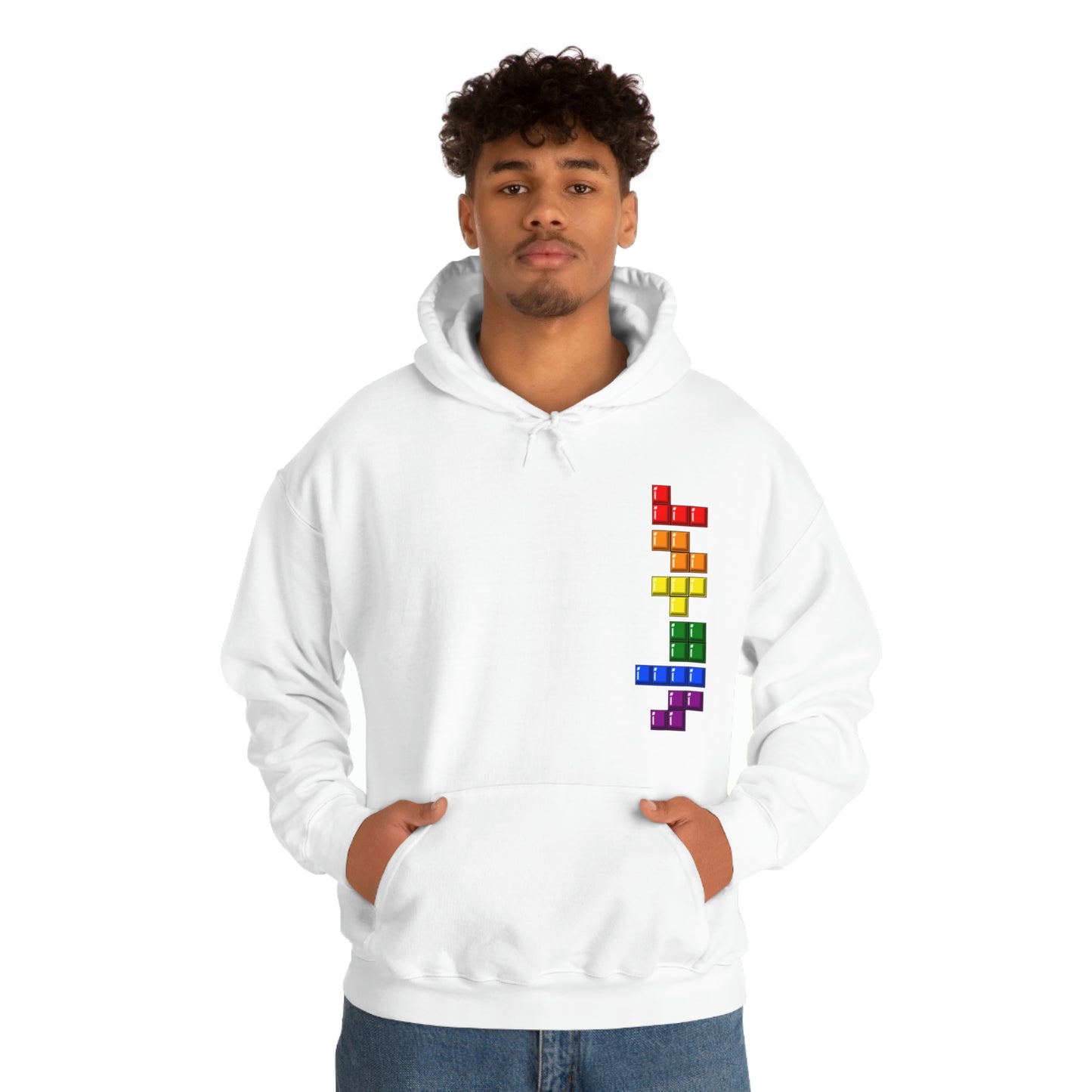Unisex Hoodie - Blocks' Diversity