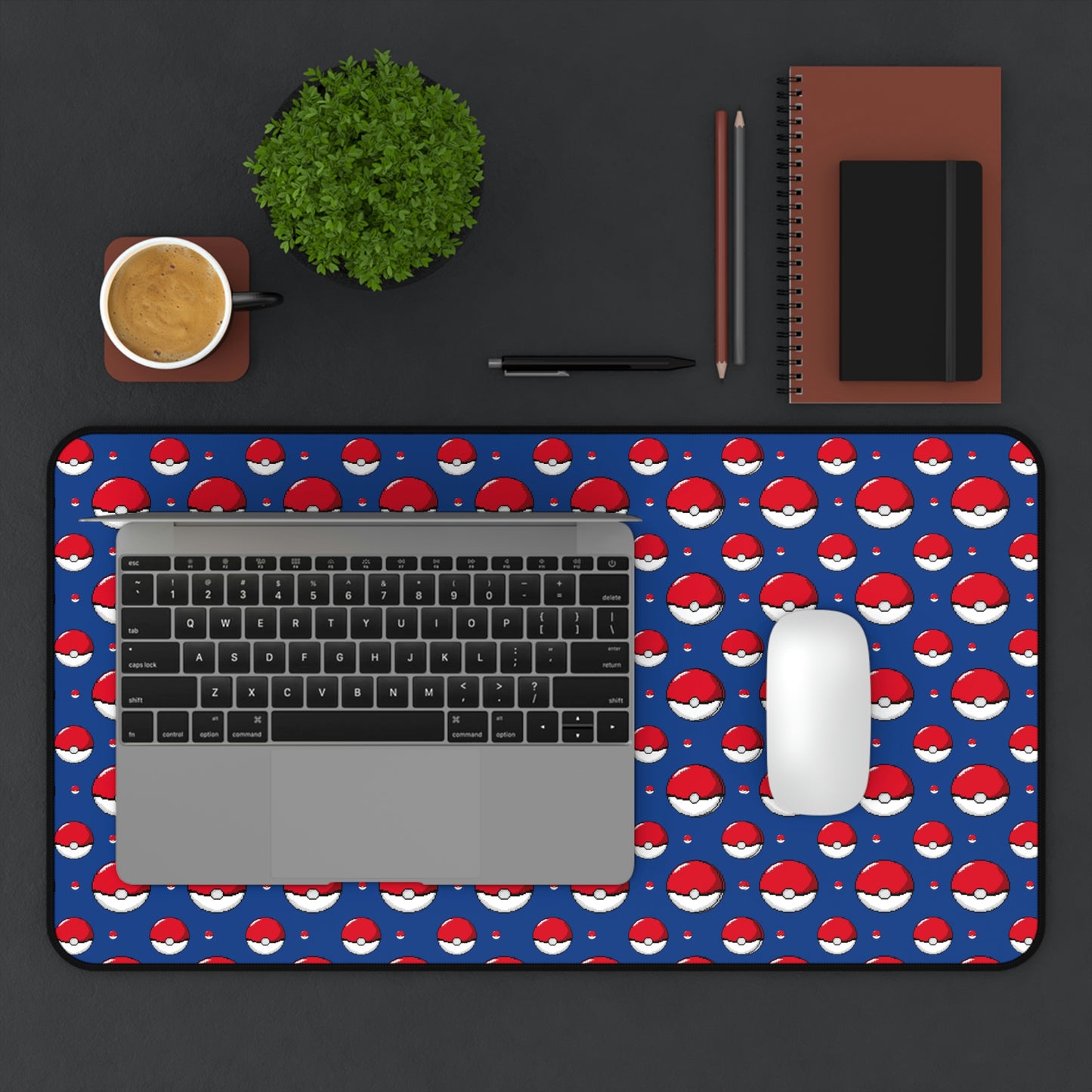 Pokeball Desk Mat