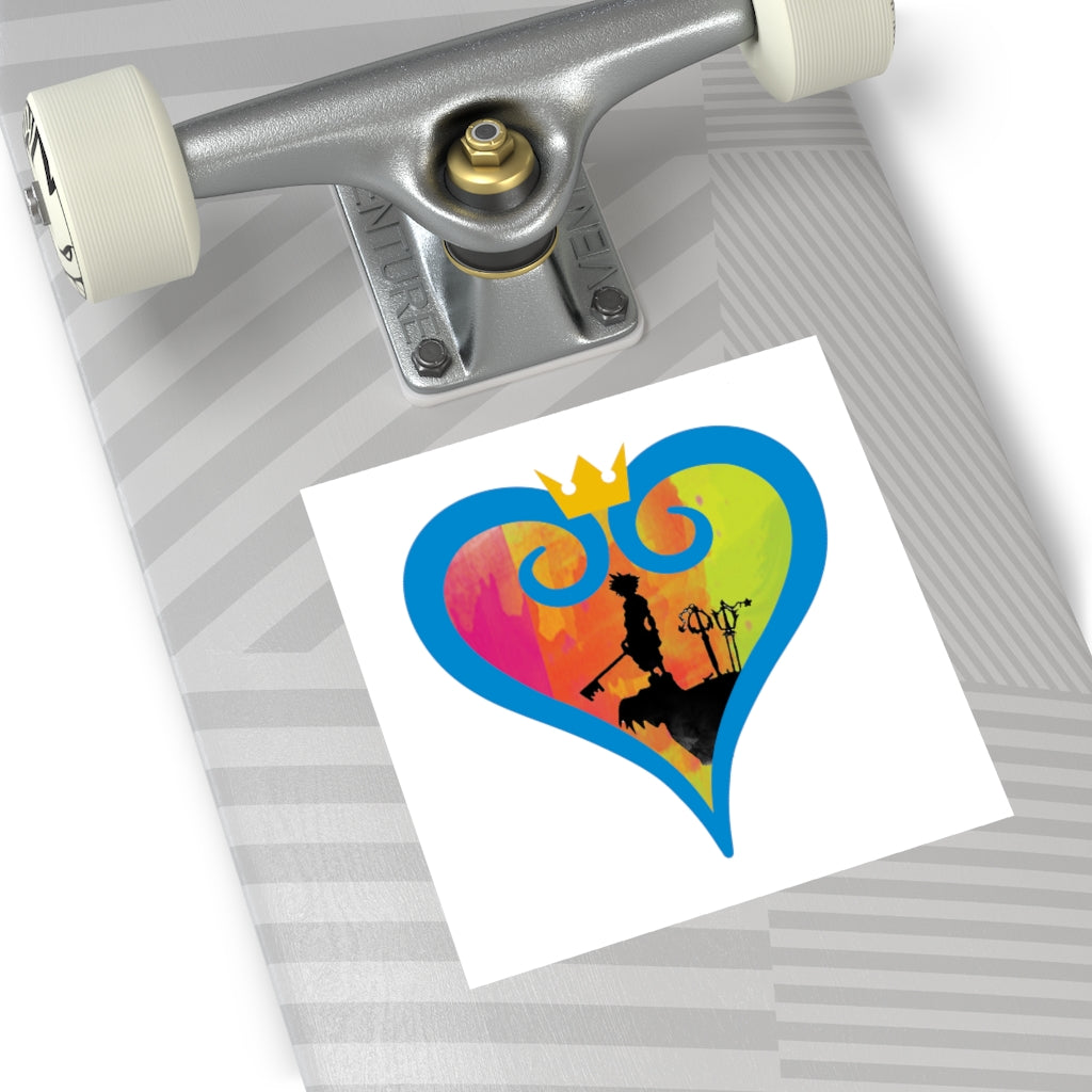 Kingdom Hearts Vinyl Sticker Gaming Merch