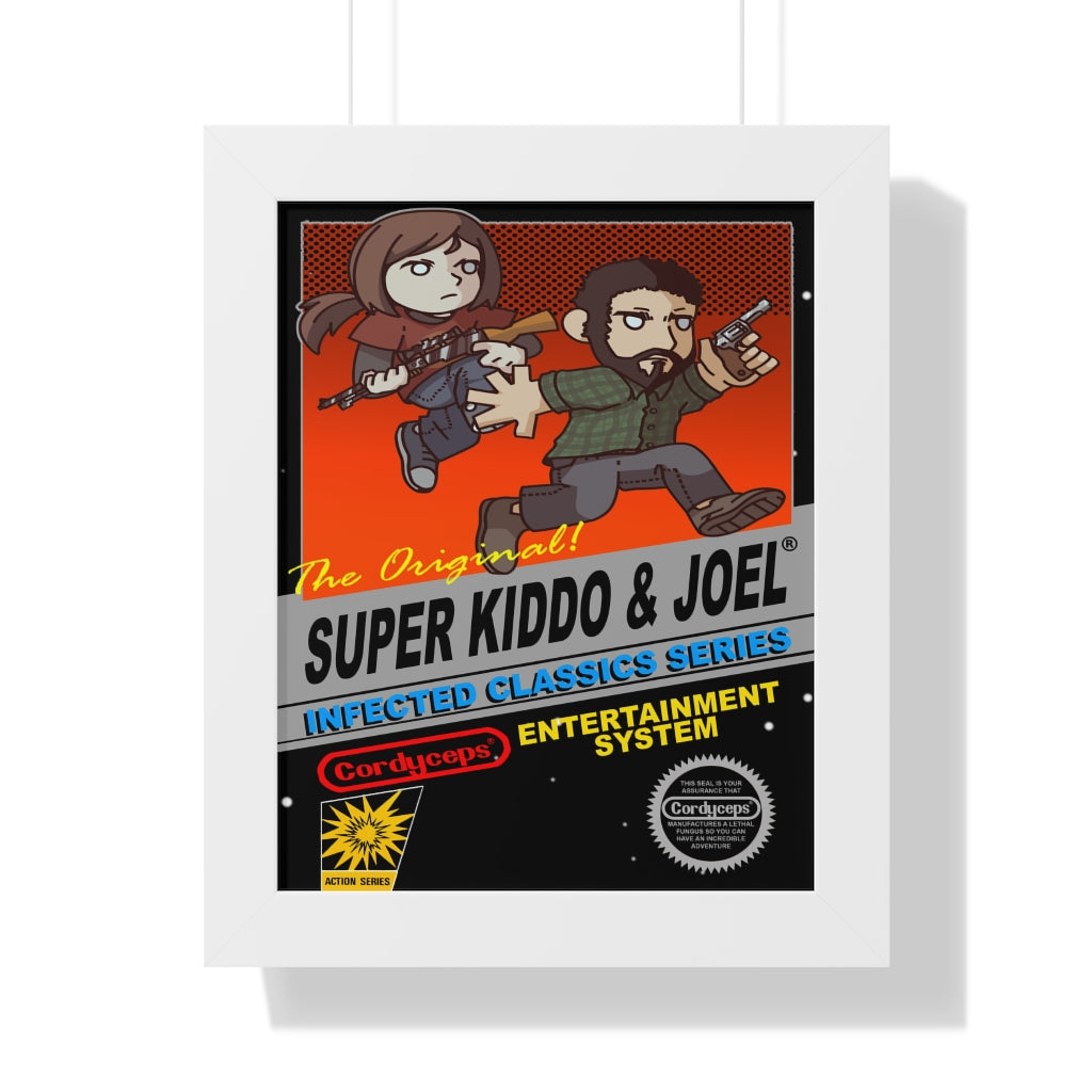 Framed Poster - Super Kiddo & Joel