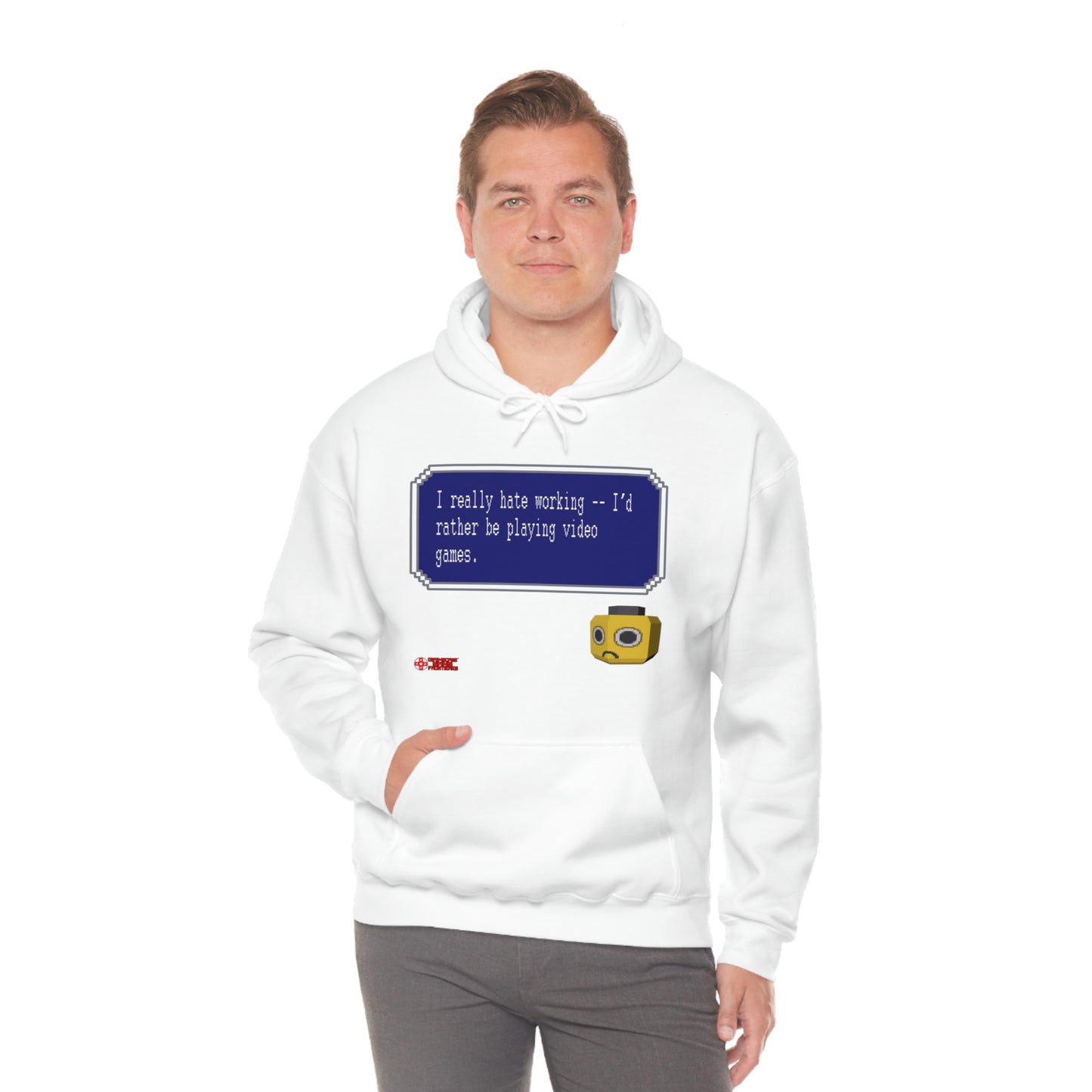 Unisex Hoodie - I Really Hate Working