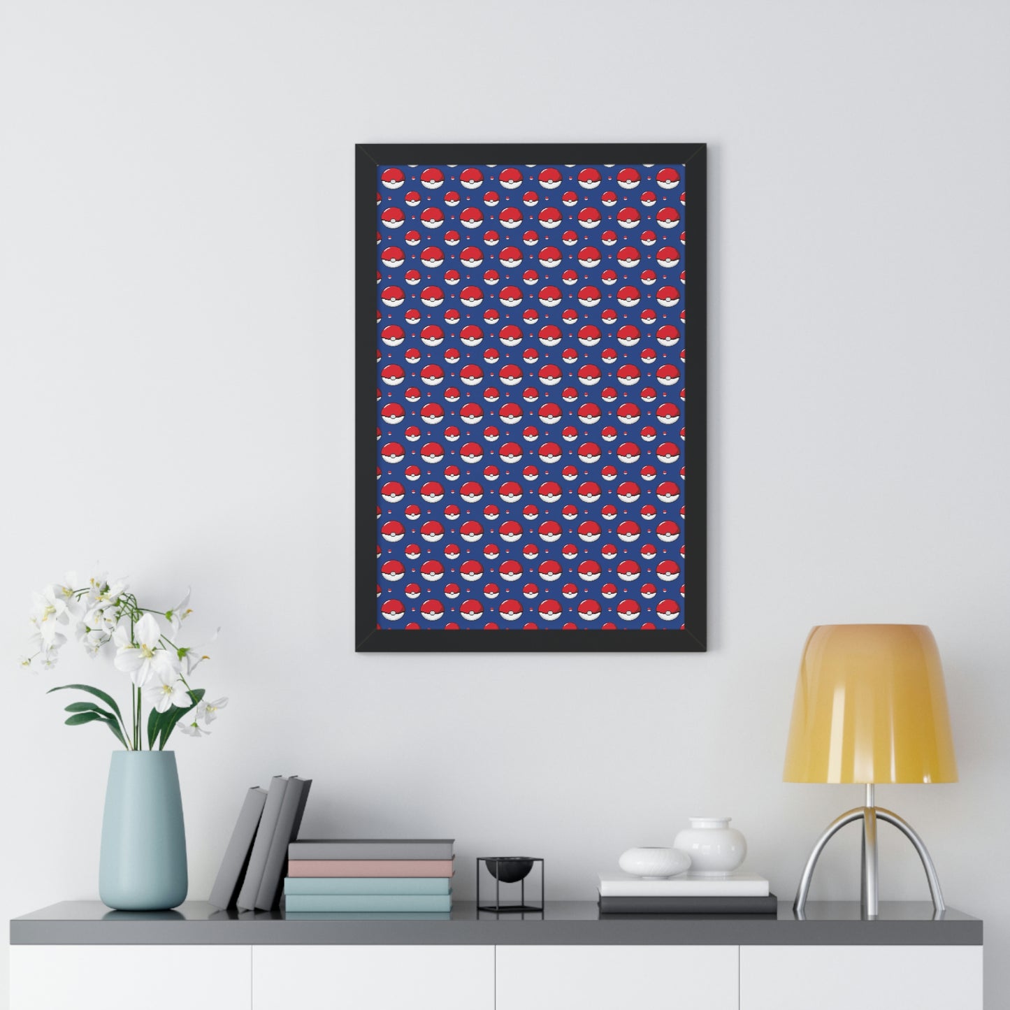 Pokémon Framed Poster - Pokeball