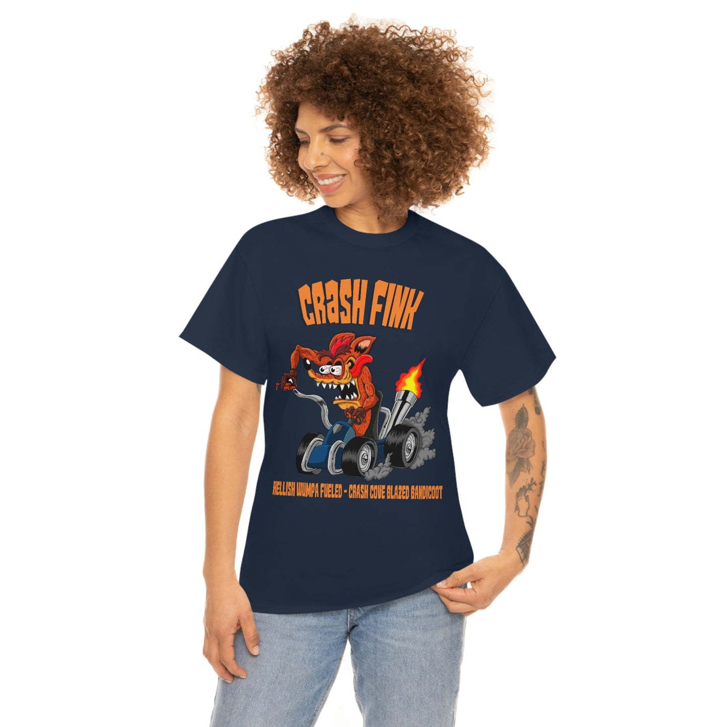 Crash Bandicoot Men's Tee - Crash Fink