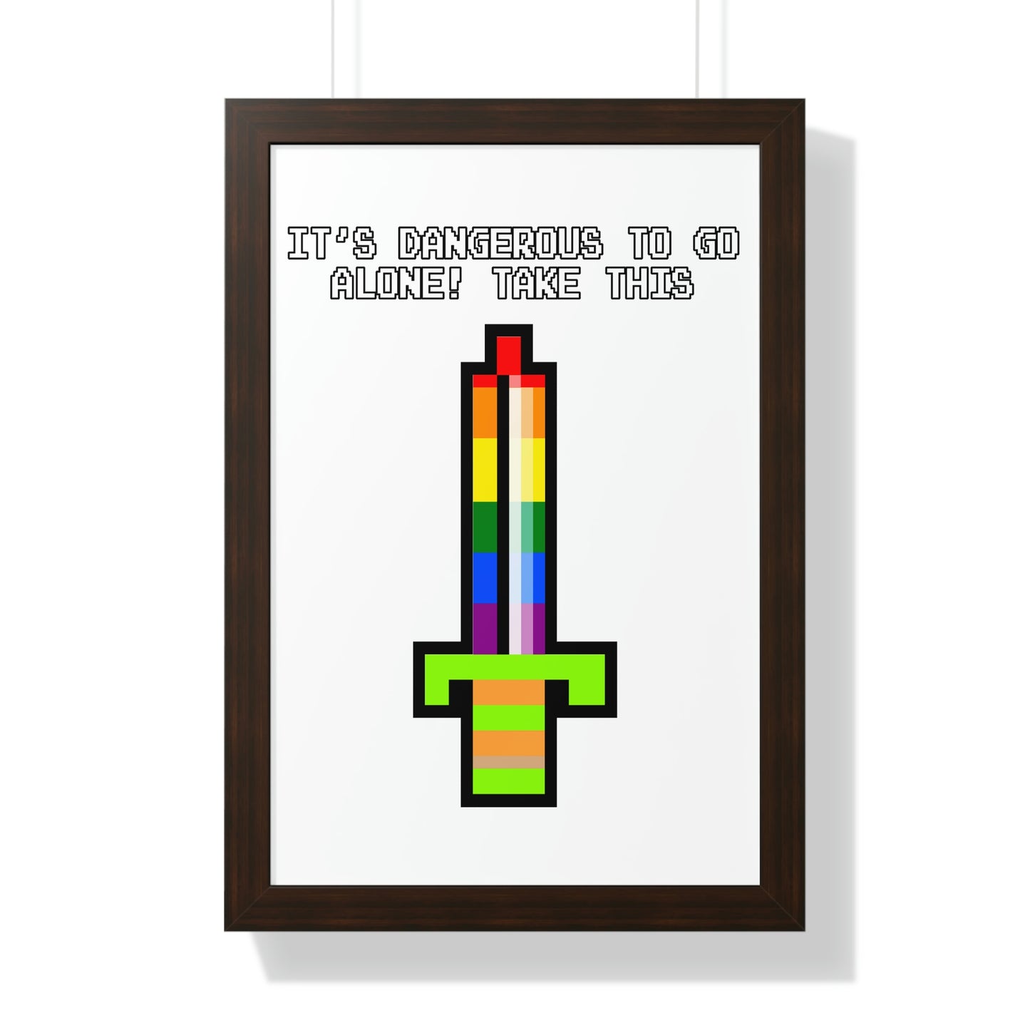 The Legend of Zelda Framed Poster - Going Solo