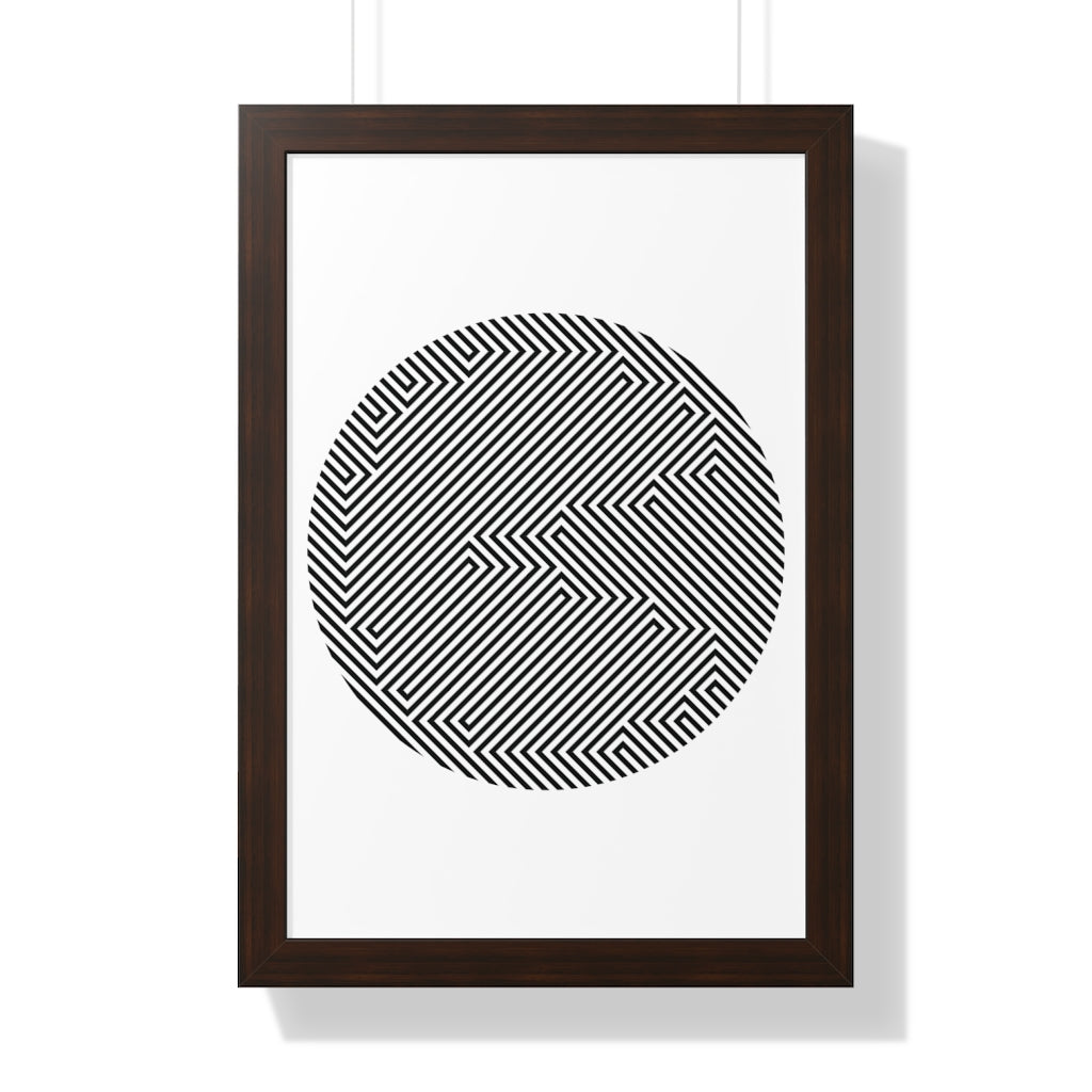 Framed Poster - Pac-Man Stealth