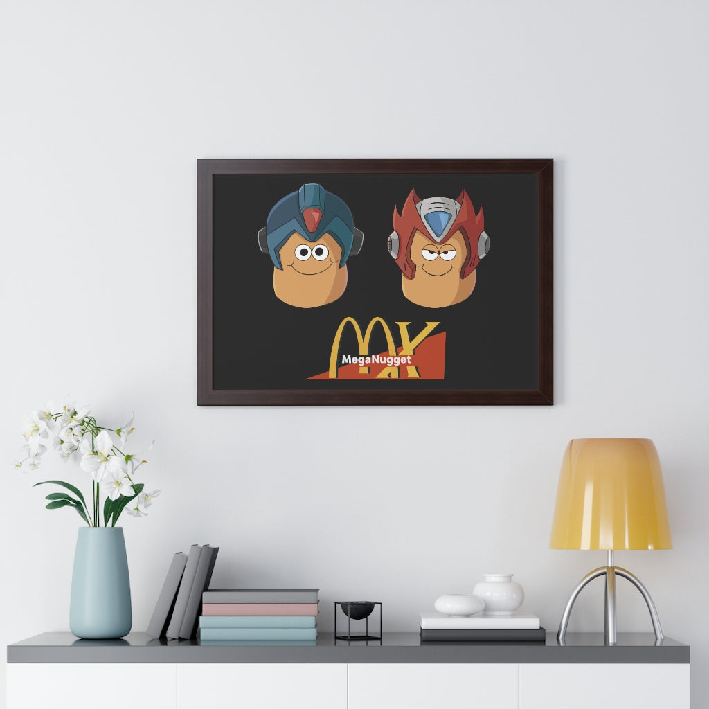 Framed Poster - Mega Nugget X