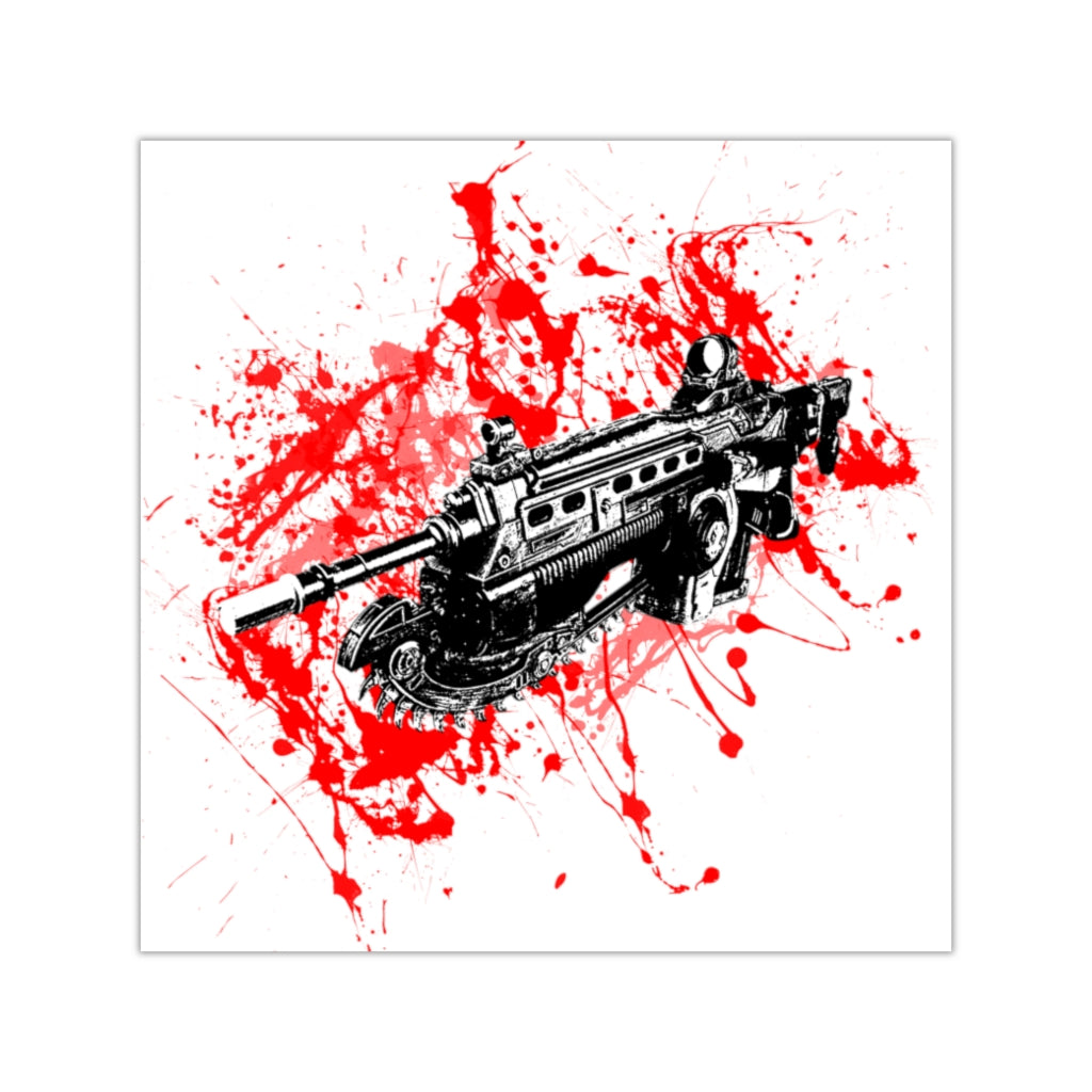 Gears of War Vinyl Sticker Gaming Merch