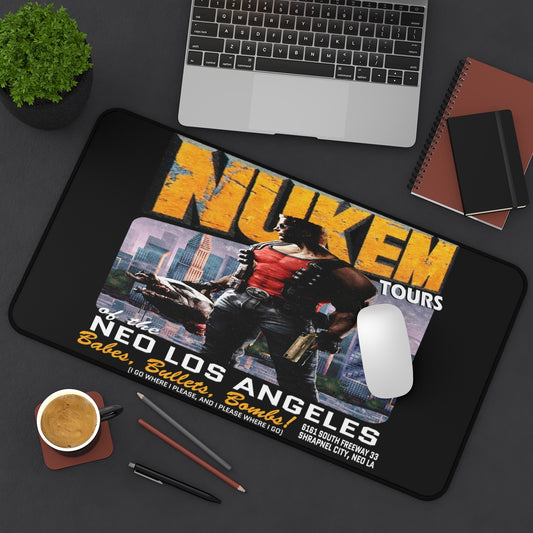Desk Mat - Nukem Tours