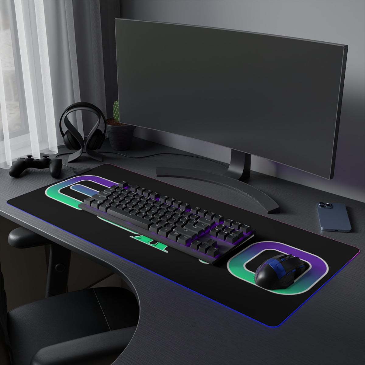 LED Gaming Mouse Pad