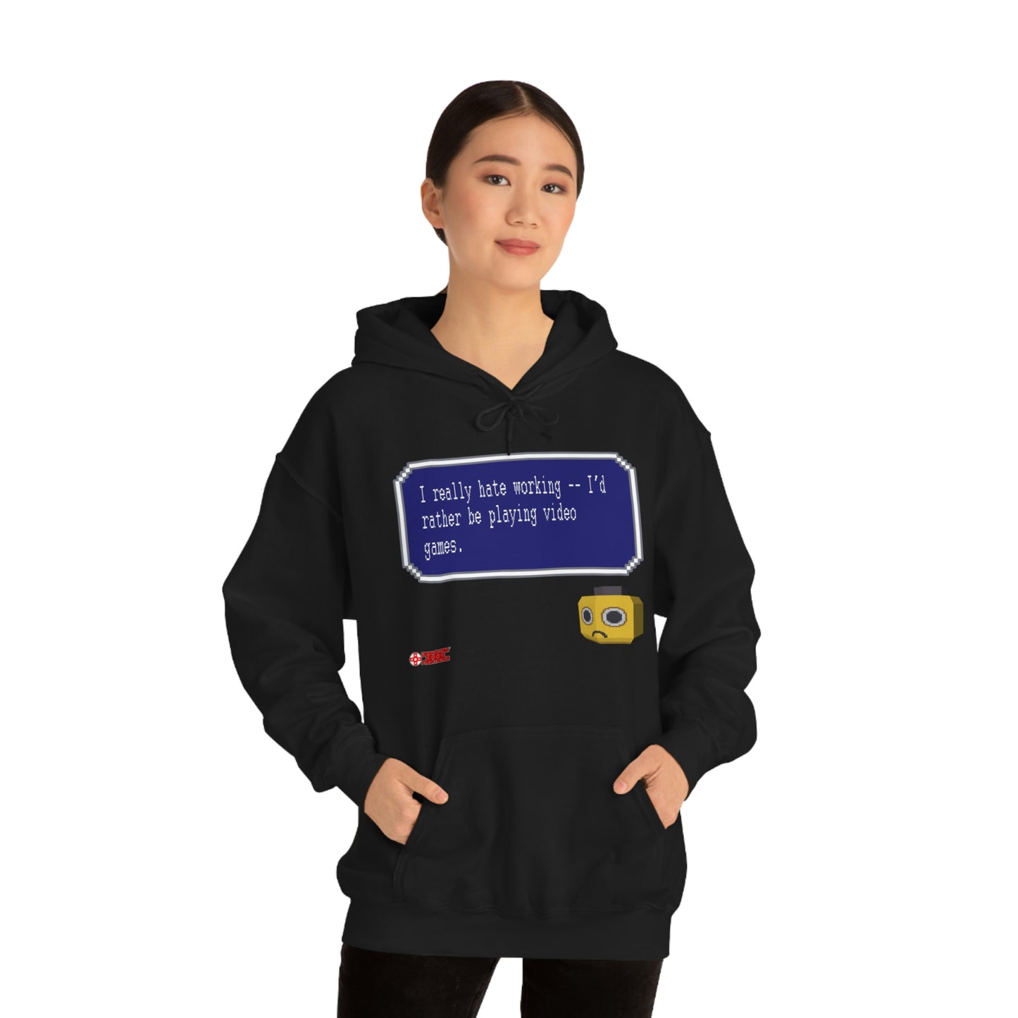 Unisex Hoodie - I Really Hate Working