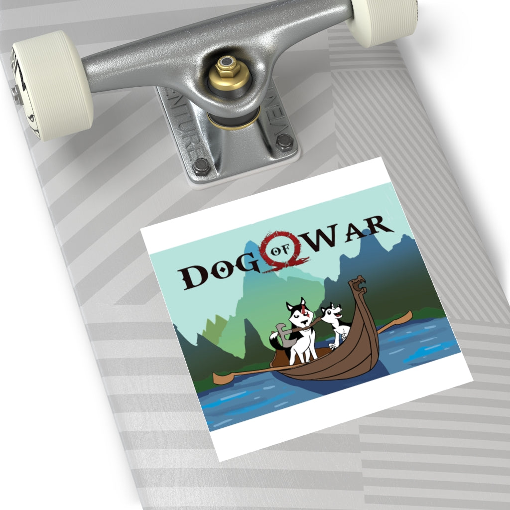 God of War Vinyl Sticker Gaming Merch