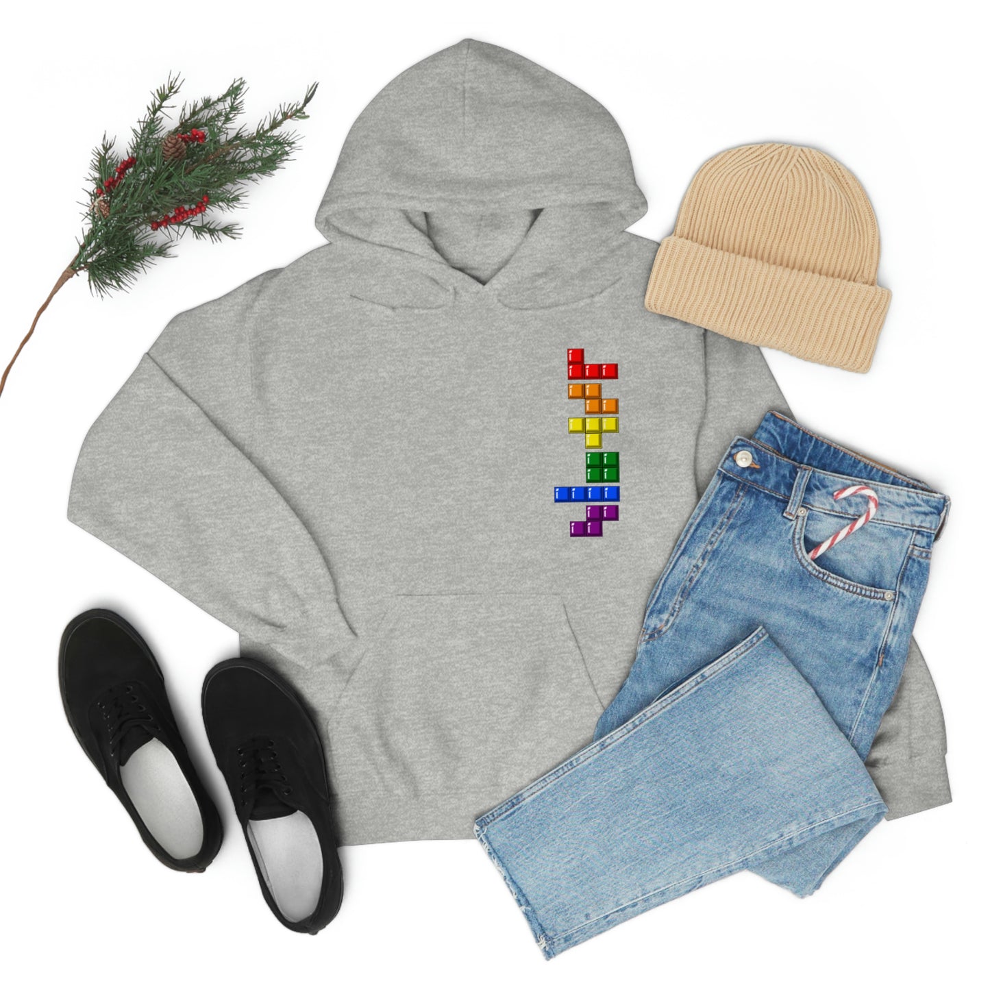 Unisex Hoodie - Blocks' Diversity