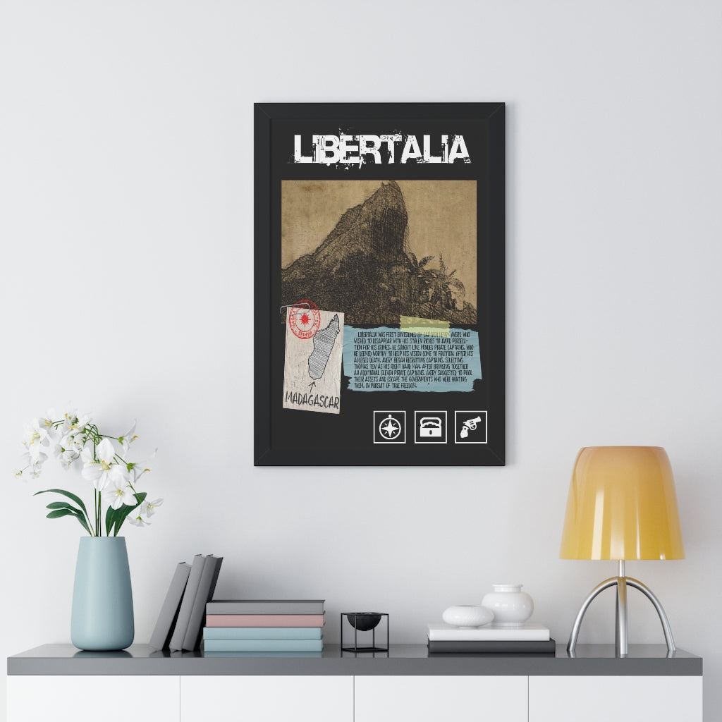 Framed Poster - Libertalia