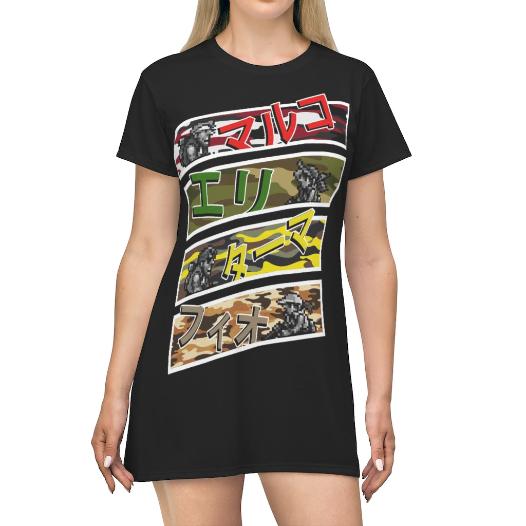 Women's Tee Dress - Peregrin Camo