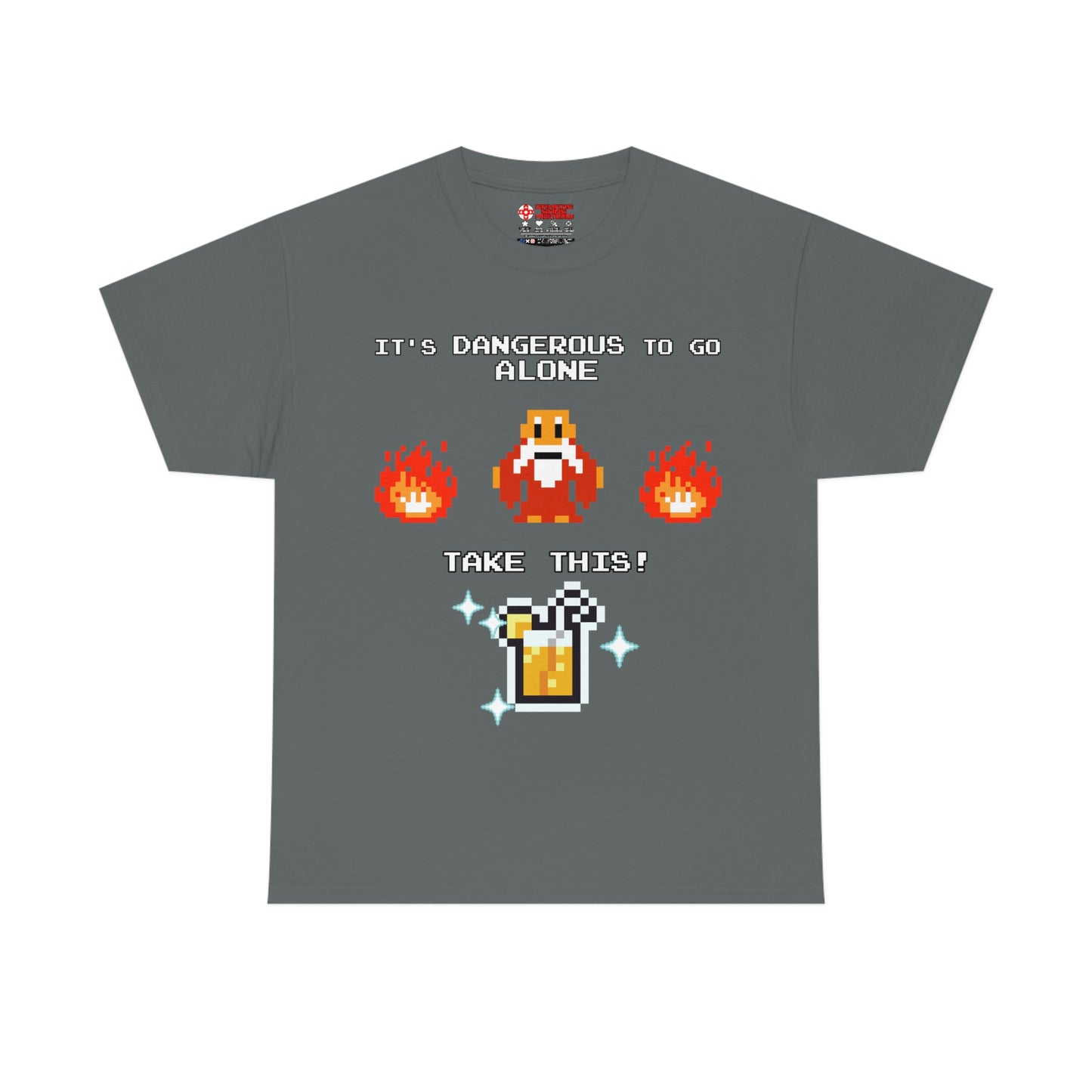 ALS x GSF Men's Tee - It's Dangerous to go Alone
