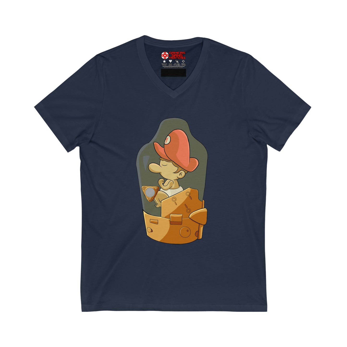 Death Stranding Men's V Tee - Baby Stranding
