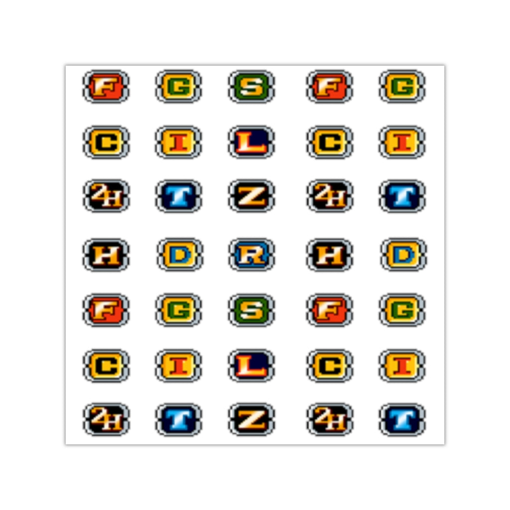 Metal Slug Vinyl Stickers Gaming Merch
