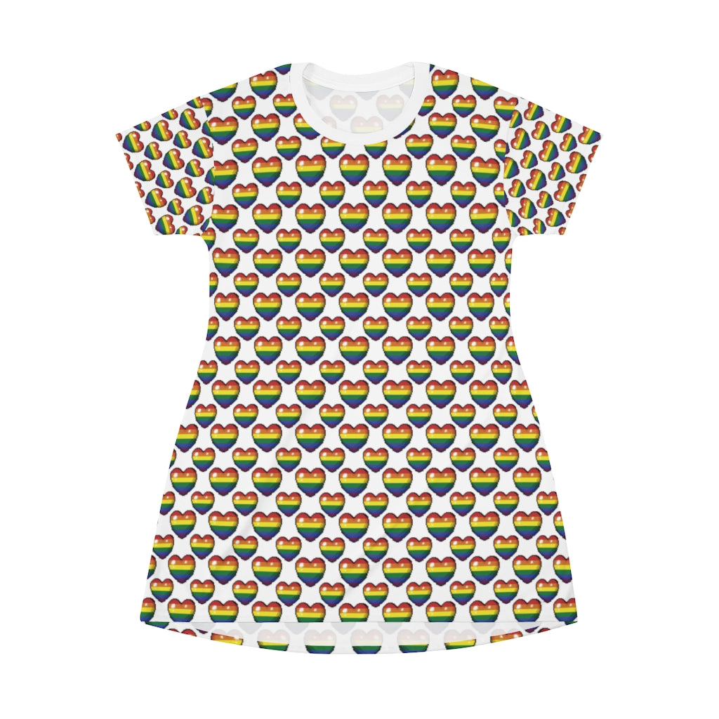 Extra Colorful Life Women's Tee Dress