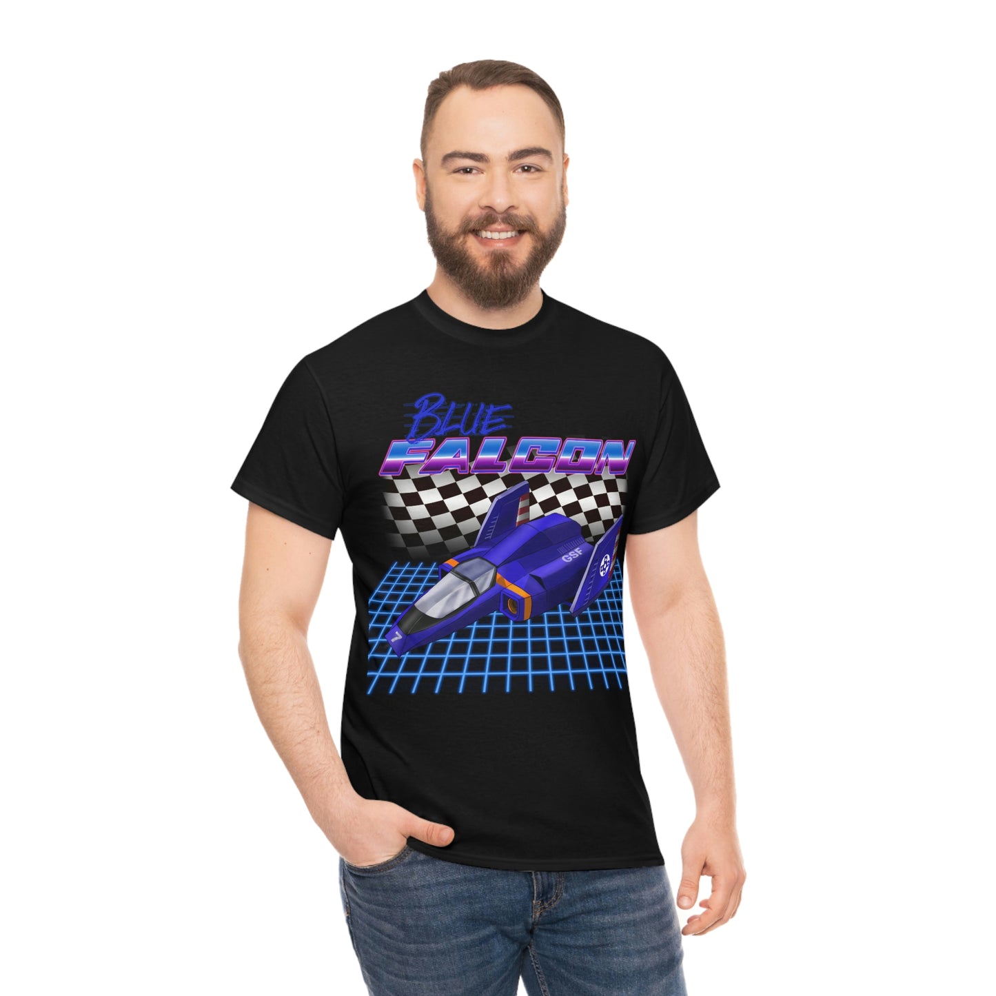F-ZERO Men's Tee - Blue Falcon