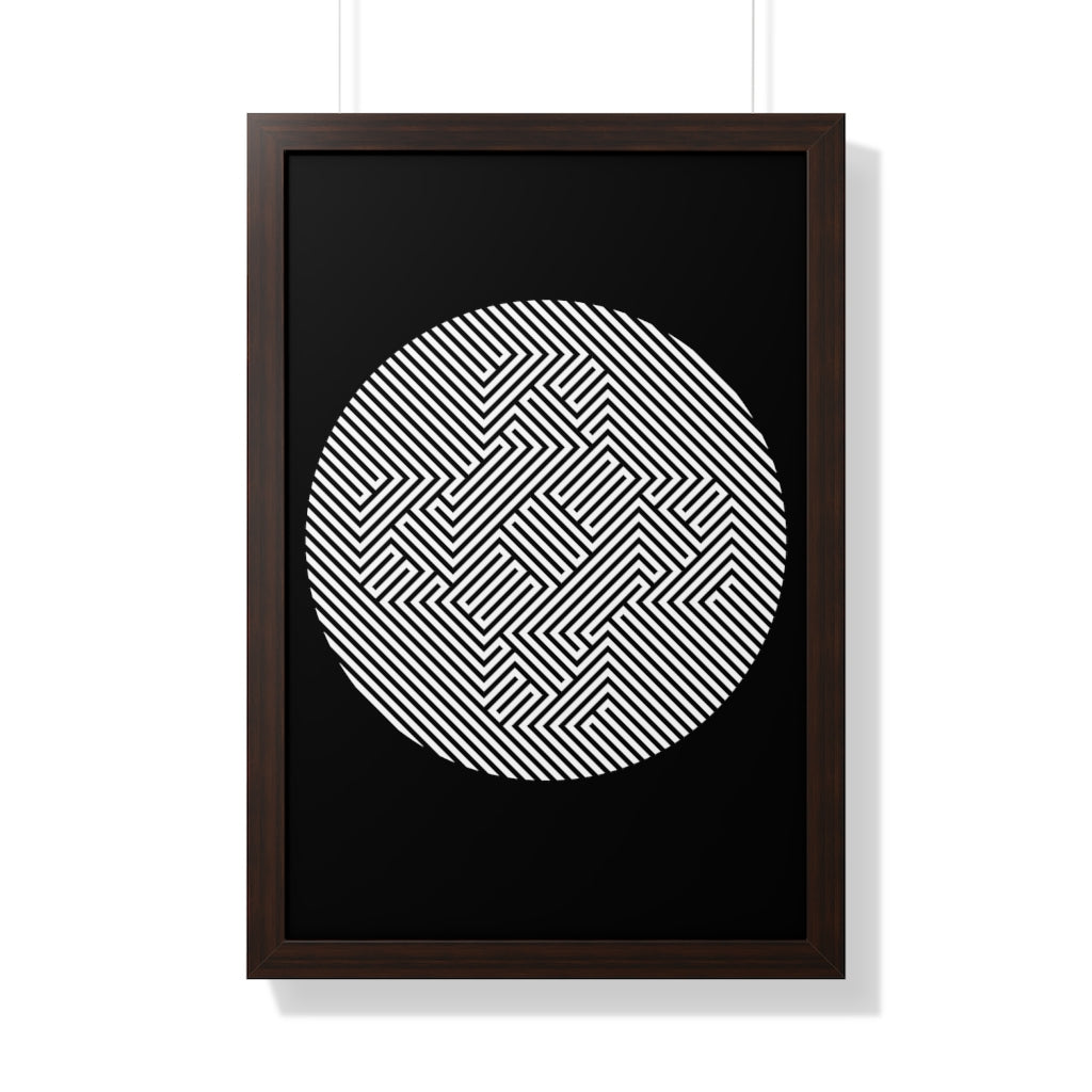 Gamers Sans Frontieres Framed Poster - GSF Stealth