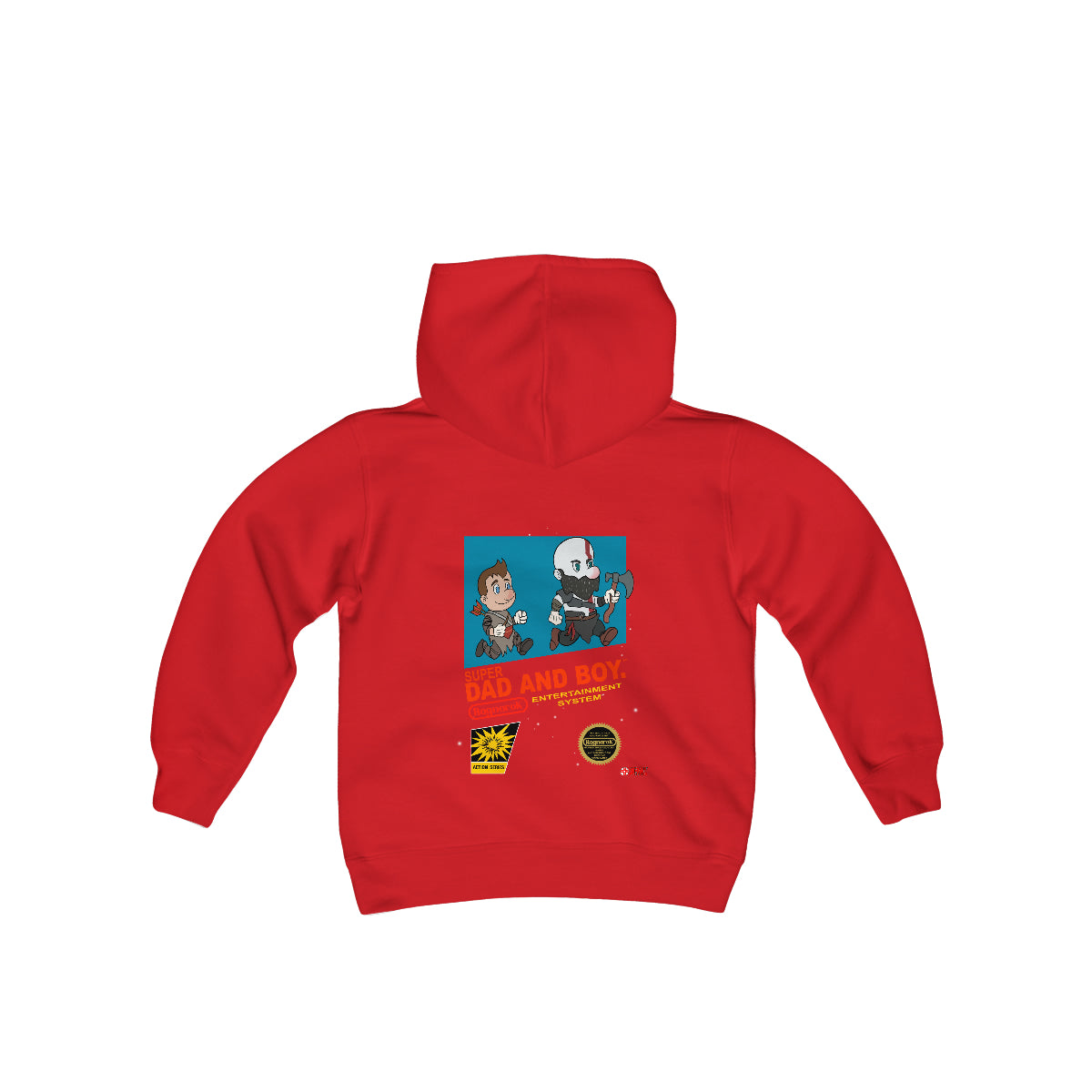 Super Dad & Boy Kids Hoodie