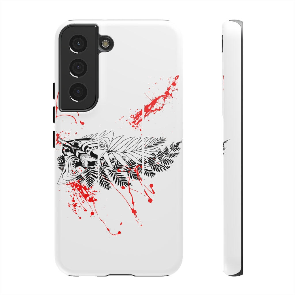 Tough Case - Moth Tattoo White