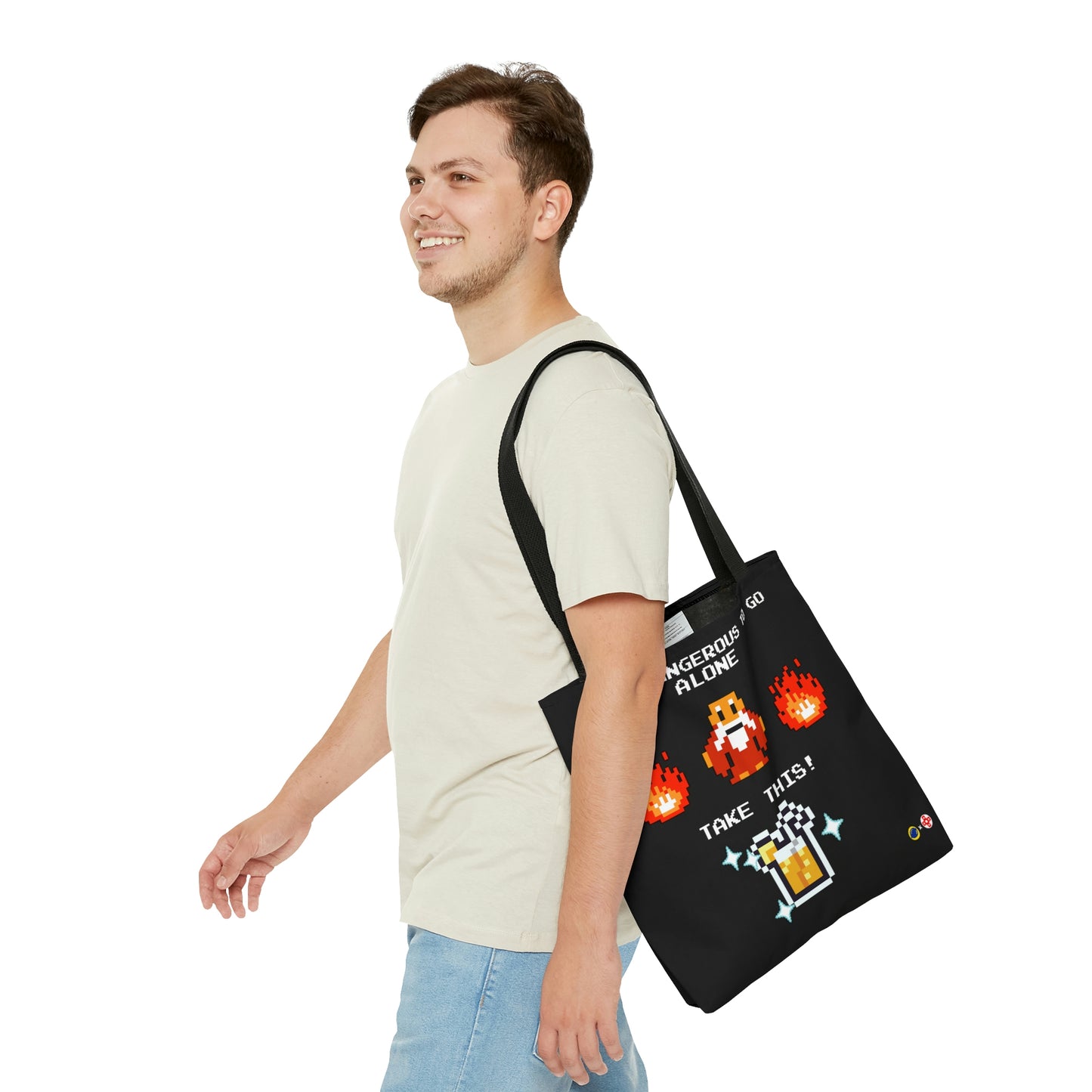 ALS x GSF Tote Bag - It's Dangerous to go Alone