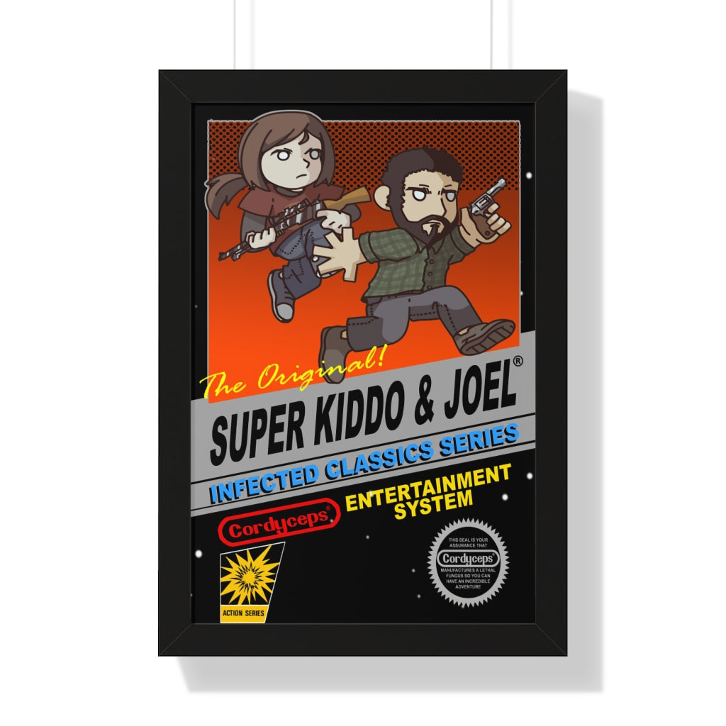 Framed Poster - Super Kiddo & Joel