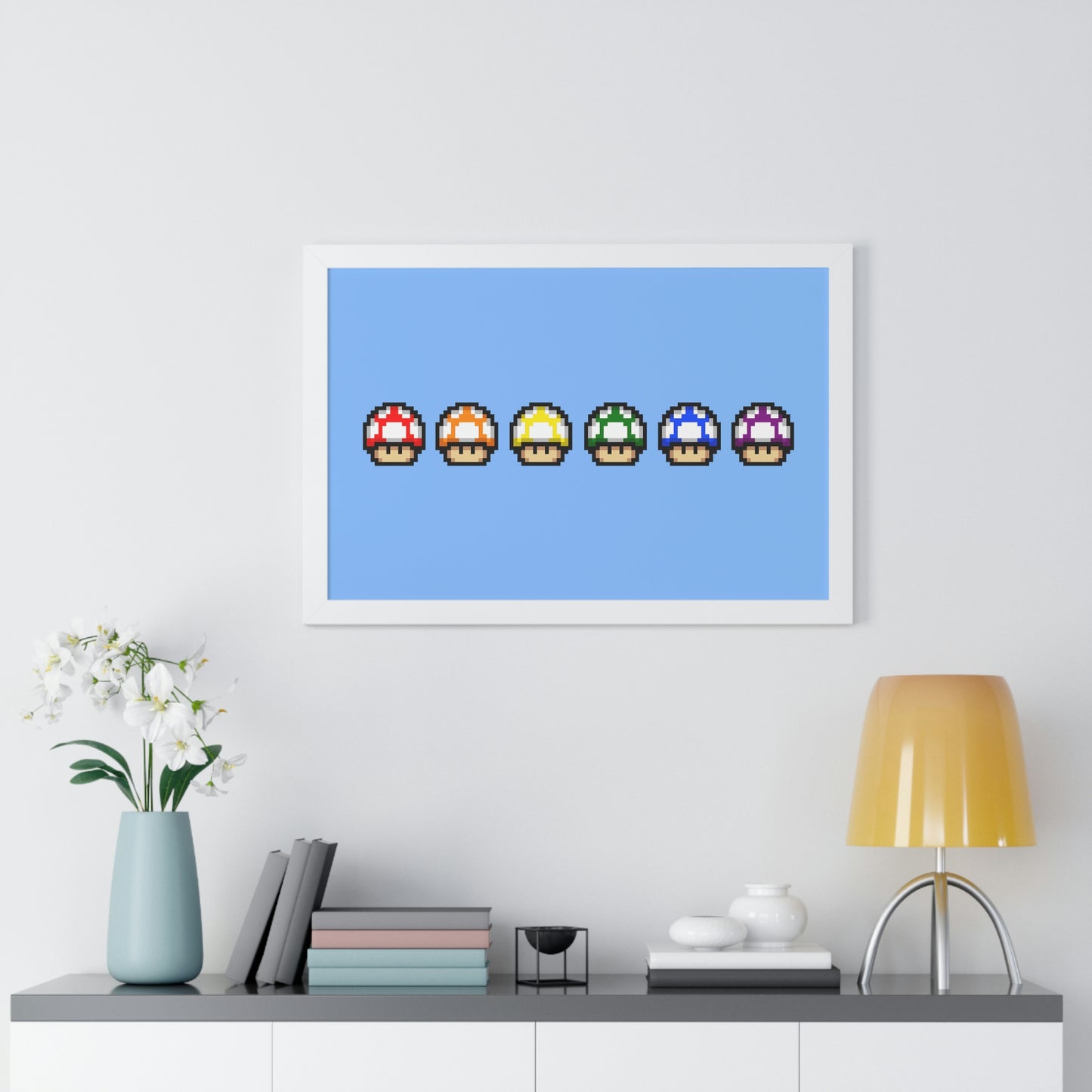Super Mario Bros Framed Poster - From Diversity Kingdom