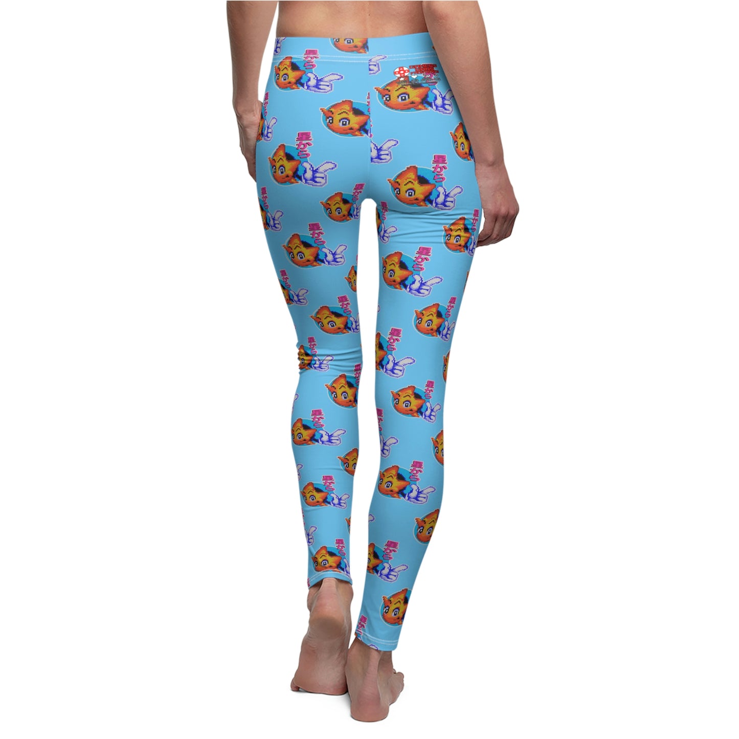 Women's Leggings - Star Defender Pattern