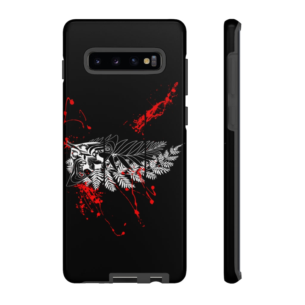 Tough Case - Moth Tattoo Black