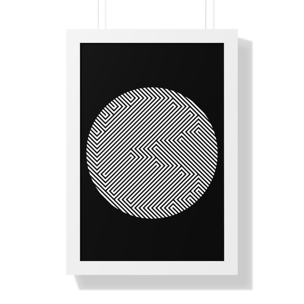 Framed Poster - Pac-Man Stealth
