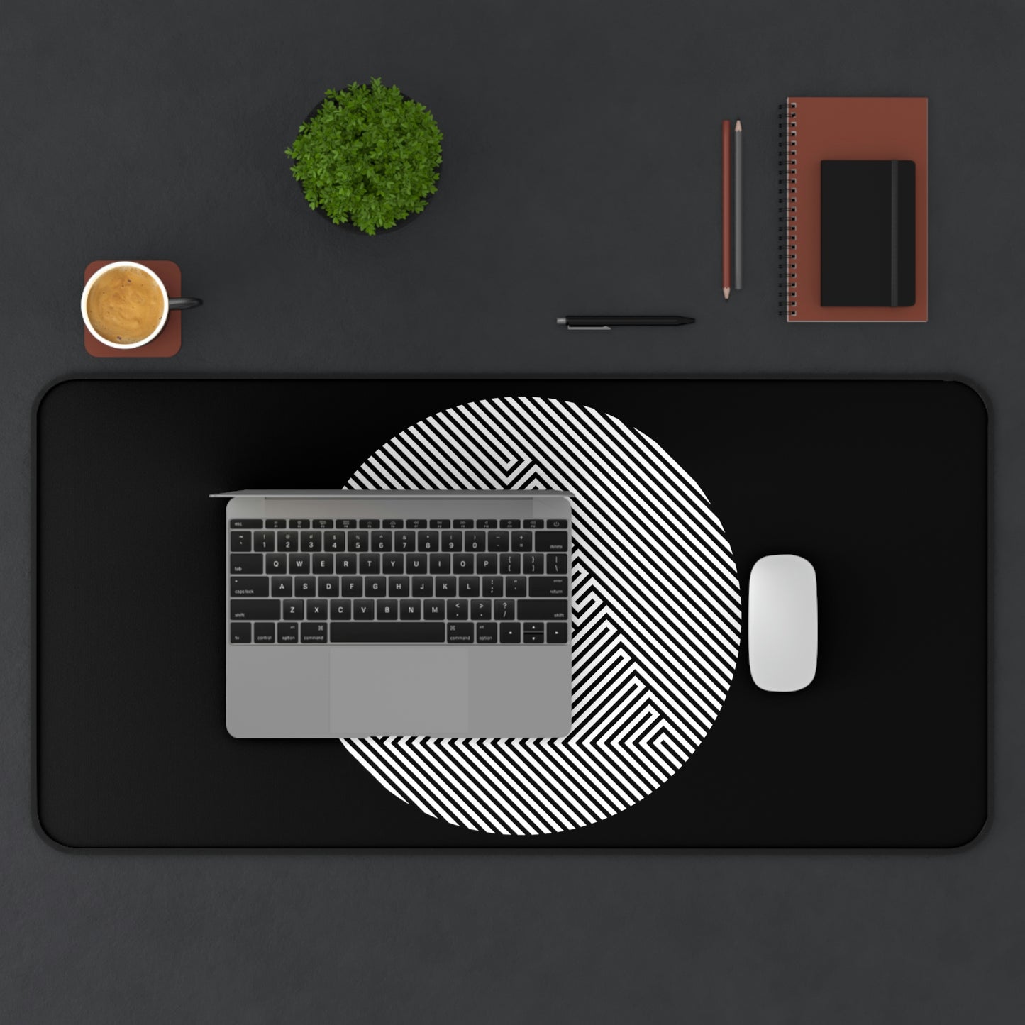 Triforce Stealth Desk Mat