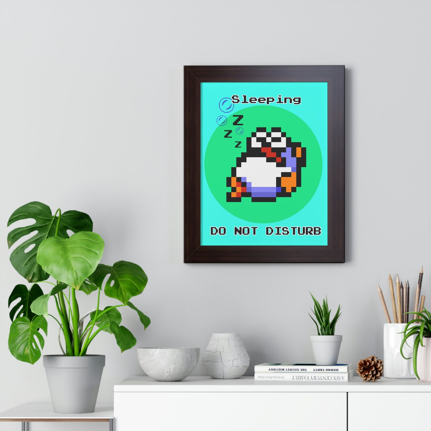 Super Mario World Framed Poster - Rip Van Sleeping