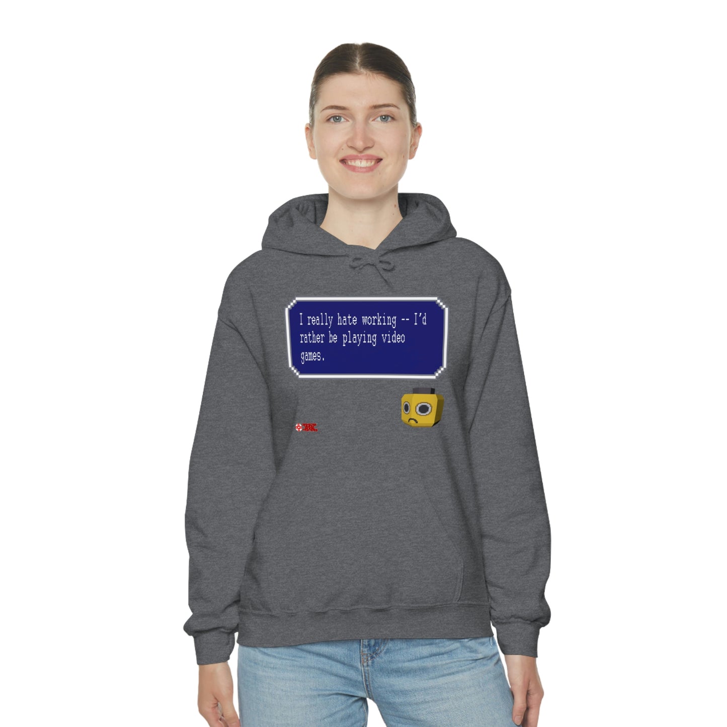 Unisex Hoodie - I Really Hate Working